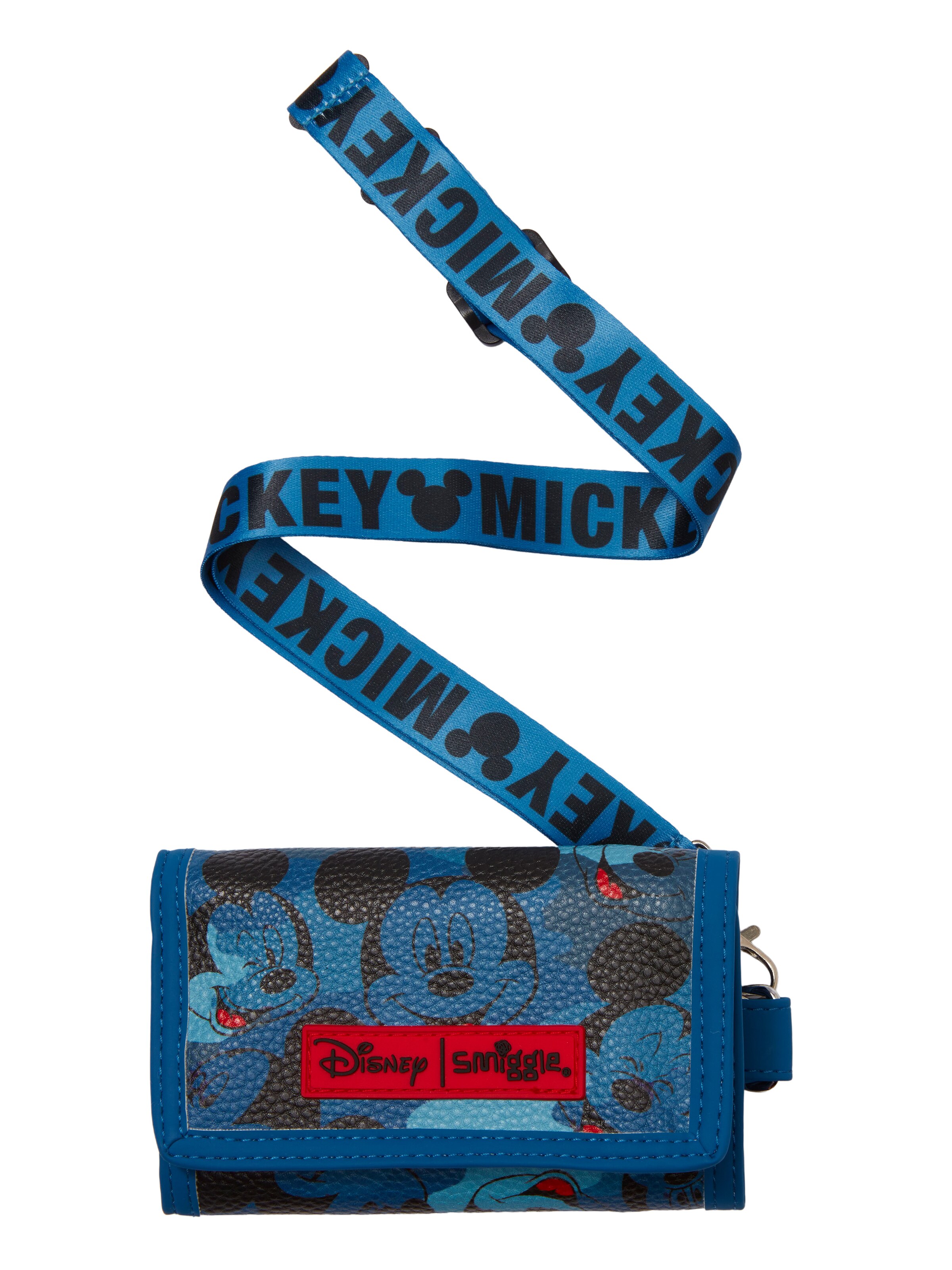 Mickey Mouse Character Lanyard Wallet