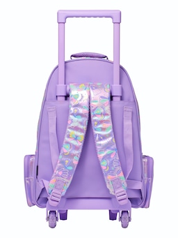 Flutter Trolley Backpack With Light Up Wheels