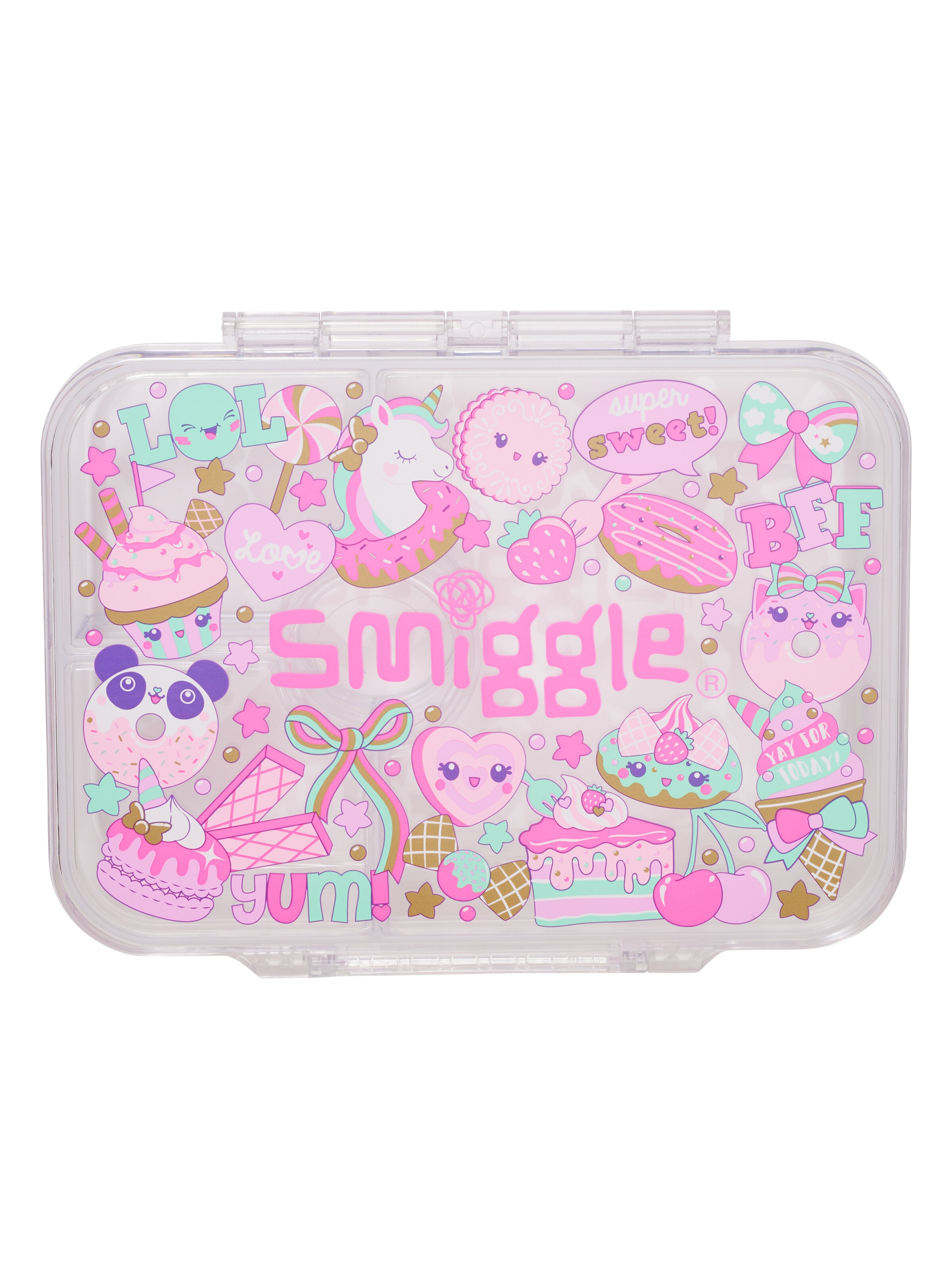 20Th Birthday Medium See Through Bento Lunchbox