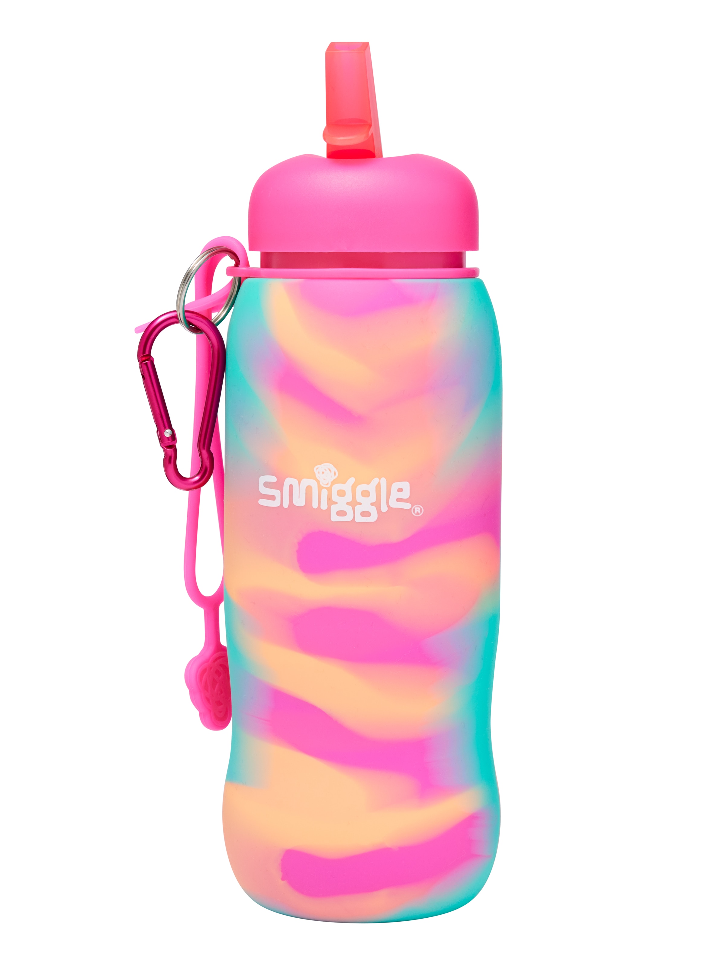 Vivid Silicone Roll Up Drink Bottle 630Ml