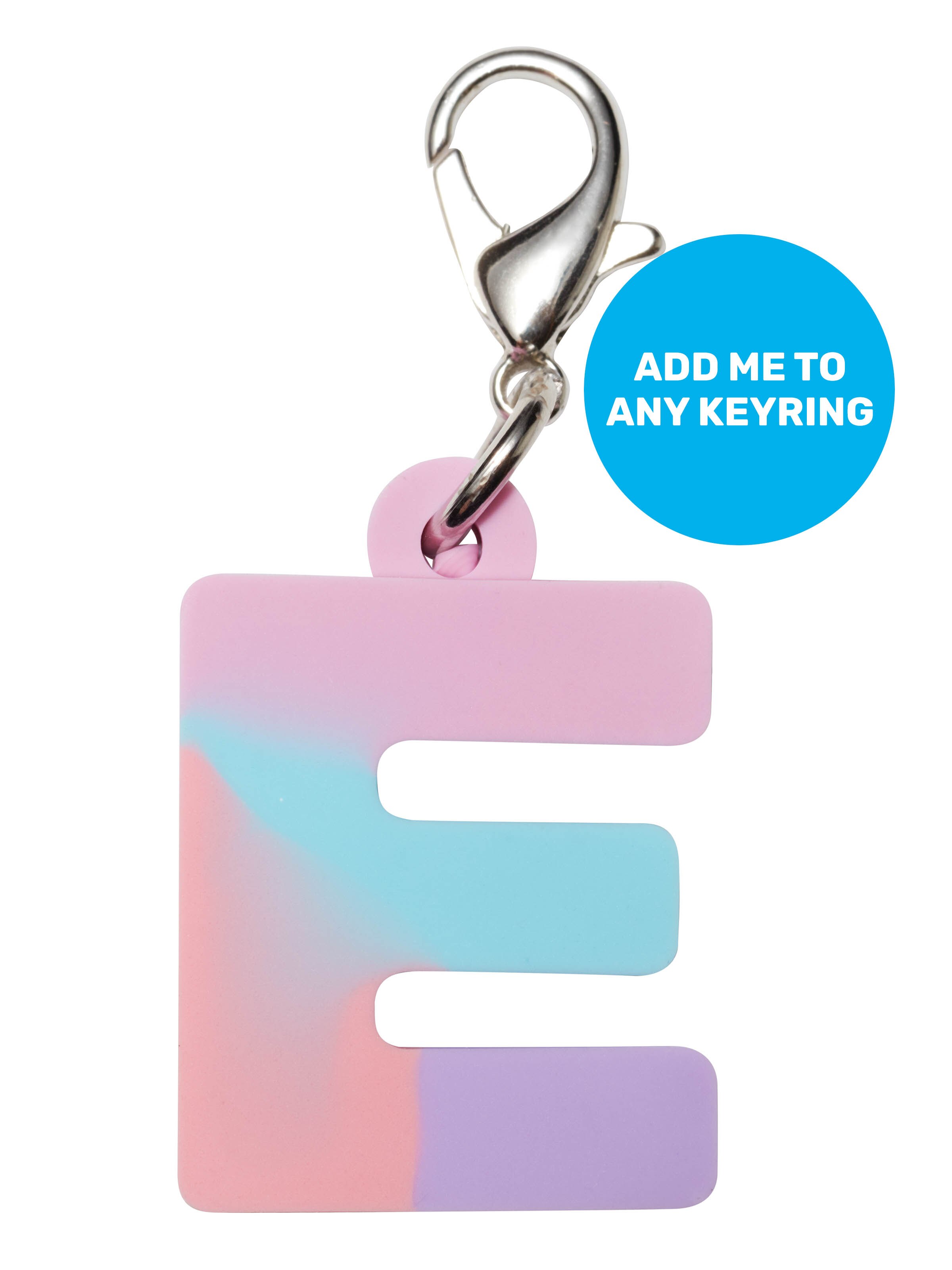 Pink Add-On Mini Alpha Keyring