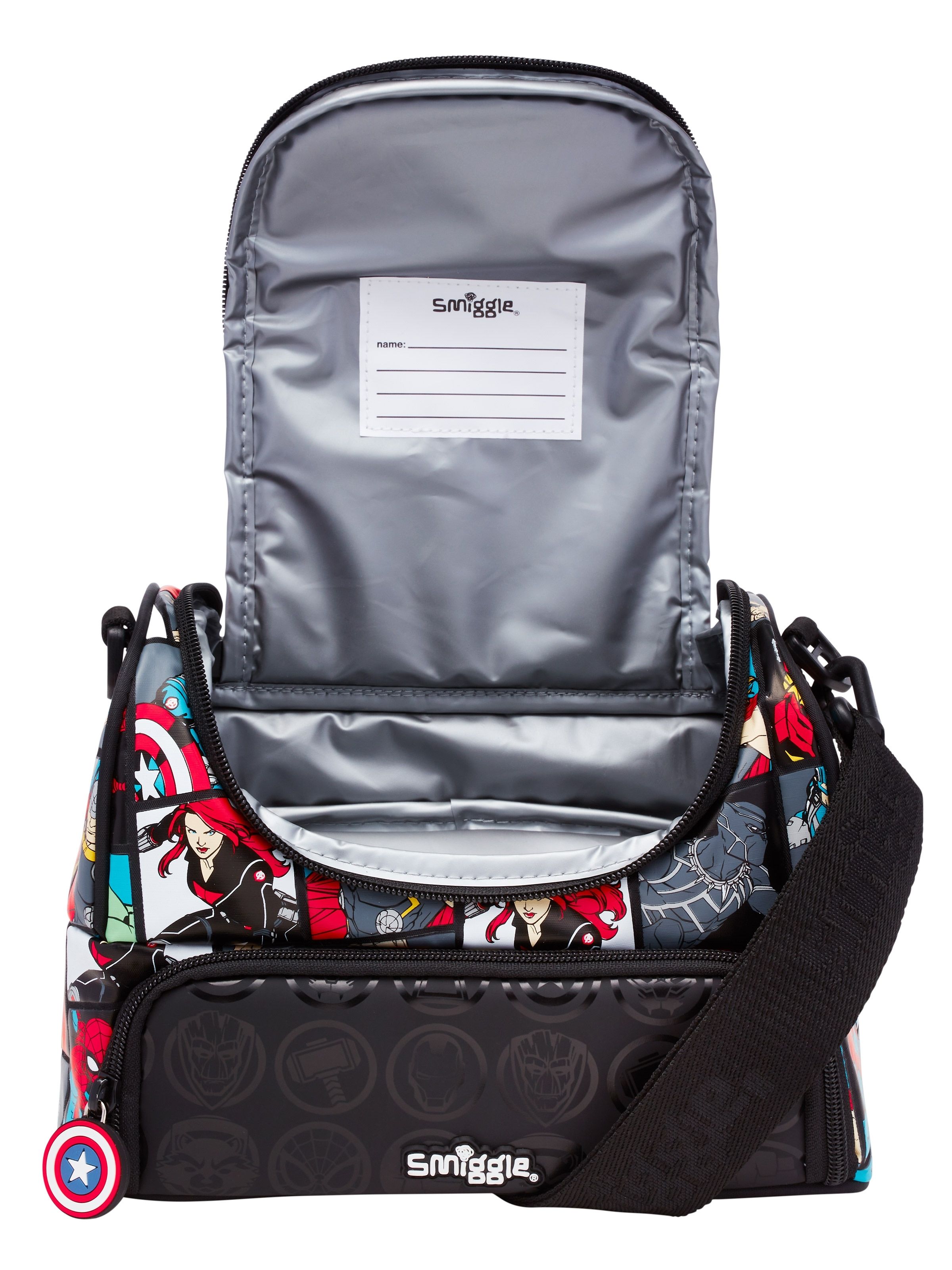 Marvel Double Decker Lunchbox With Strap
