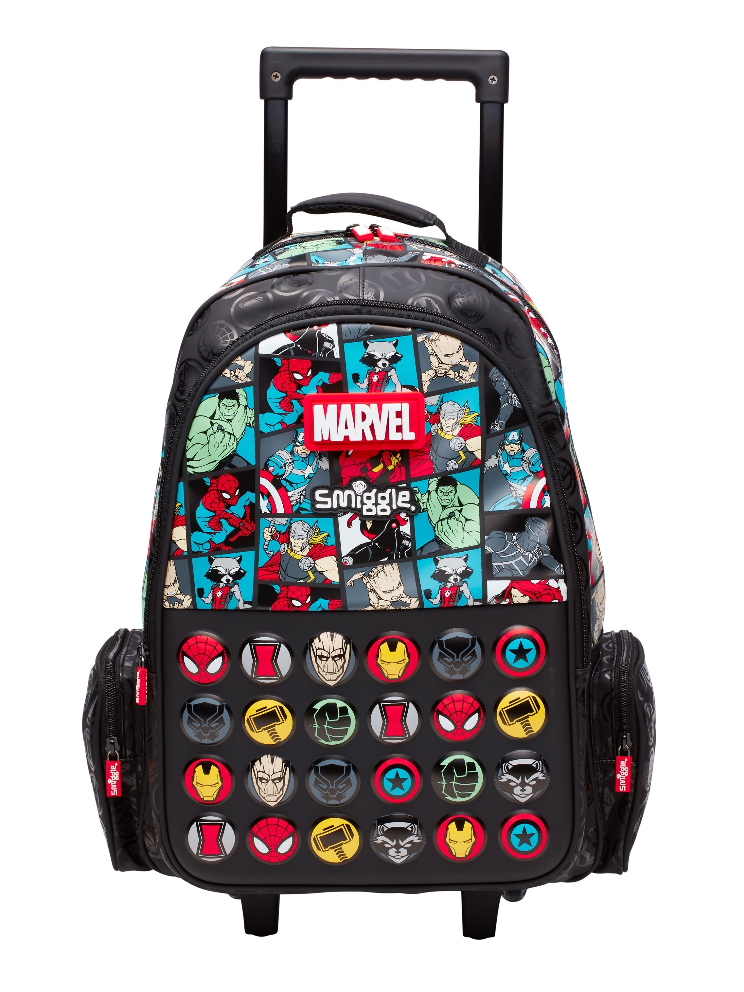 Marvel Trolley Backpack With Light Up Wheels