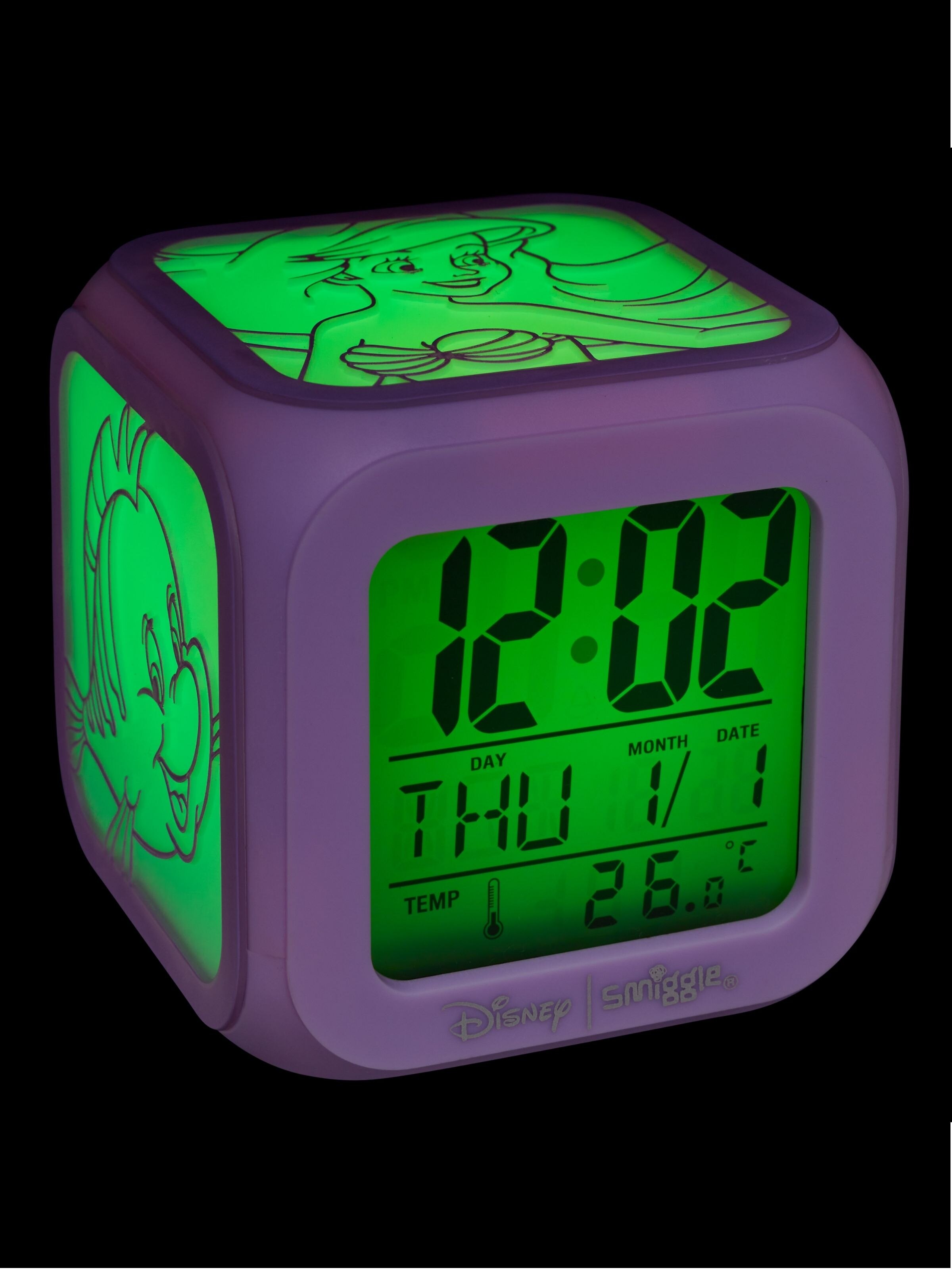 Disney Princess Ariel Digital Clock