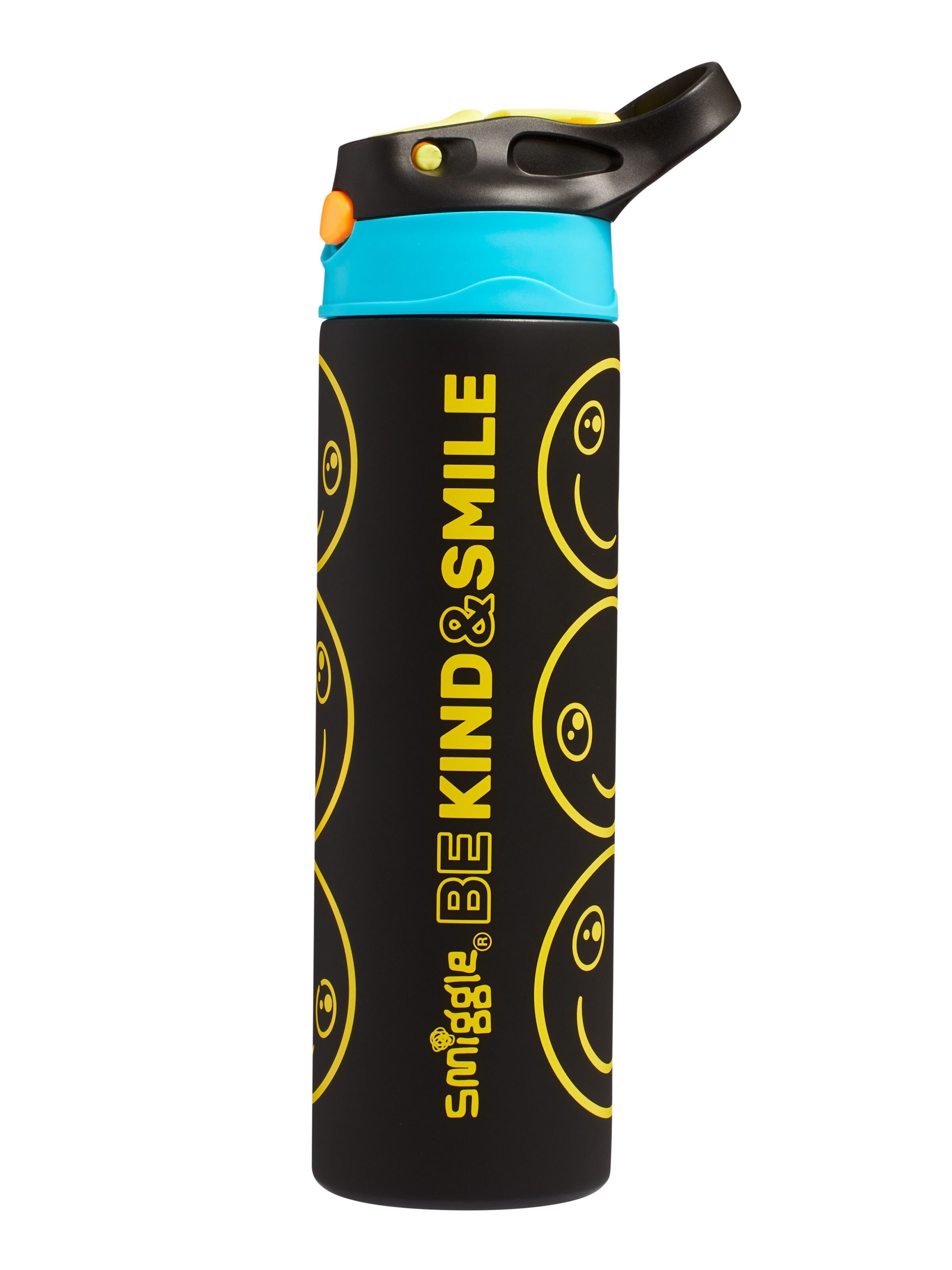 Be Kind & Smile Insulated Stainless Steel Flip Soft Touch Drink Bottle 520Ml