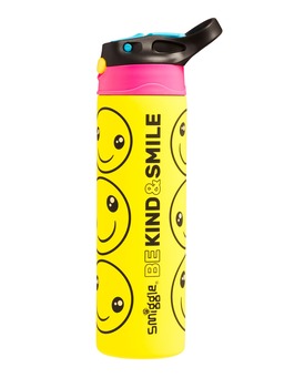 Be Kind & Smile Insulated Stainless Steel Flip Soft Touch Drink Bottle 520Ml