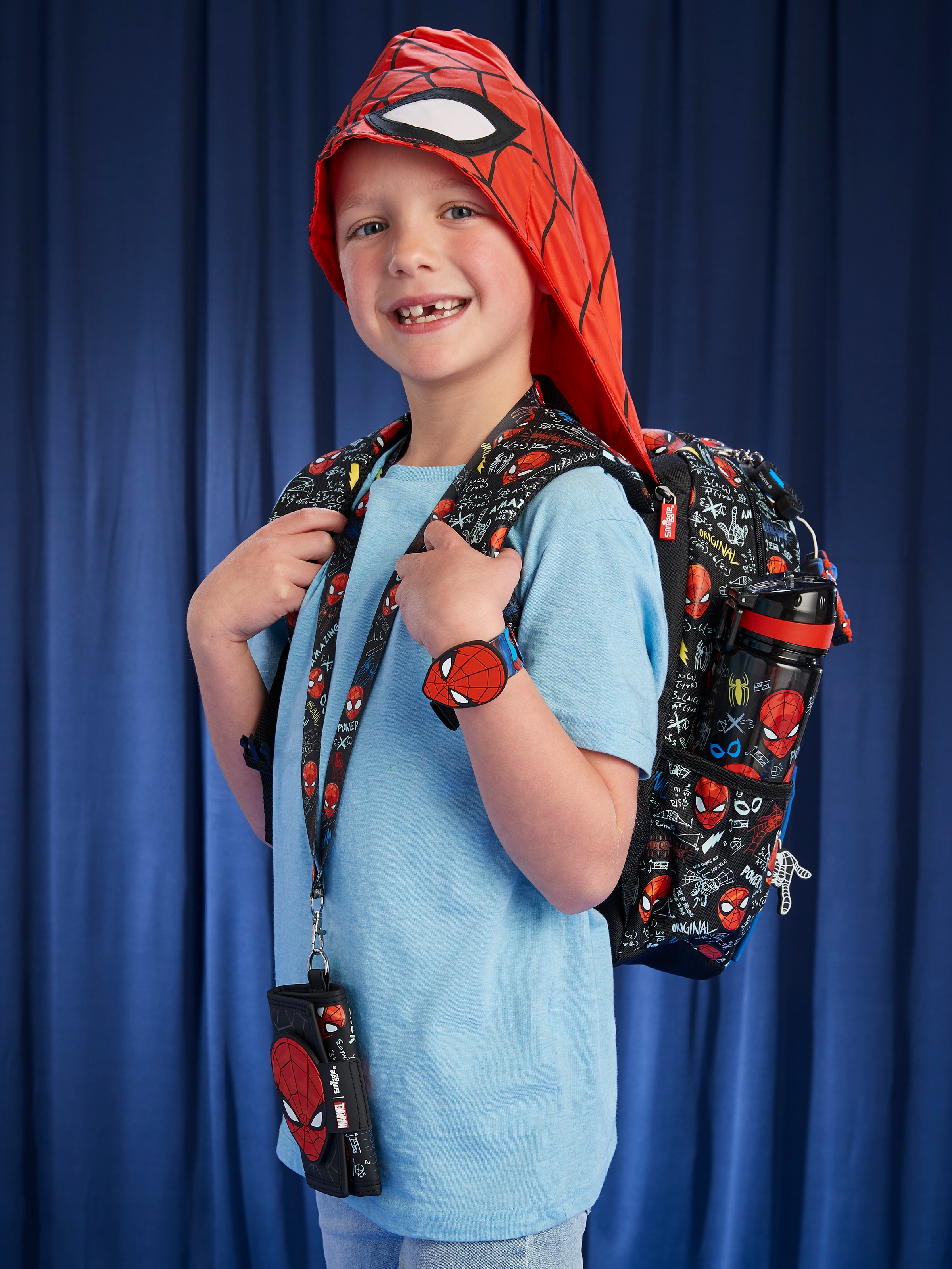Spider Man Junior Character Hoodie Backpack Smiggle Online
