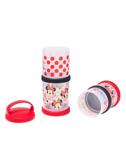 Minnie Mouse Snack & Stack Containers