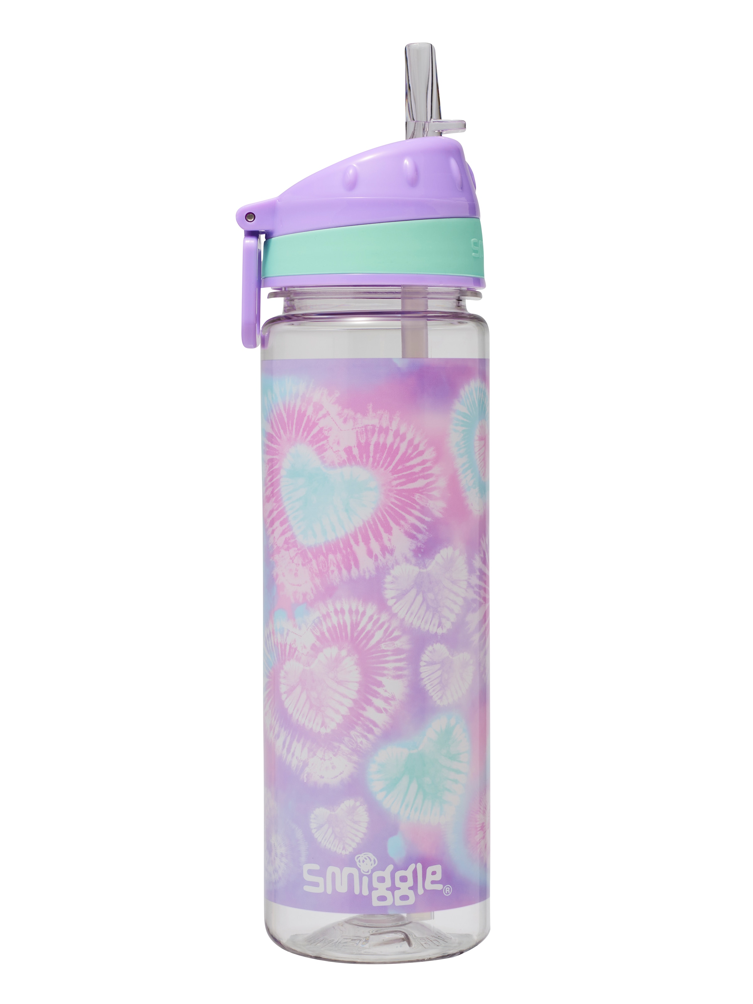 I Heart Smiggle Plastic Drink Up Bottle 650Ml