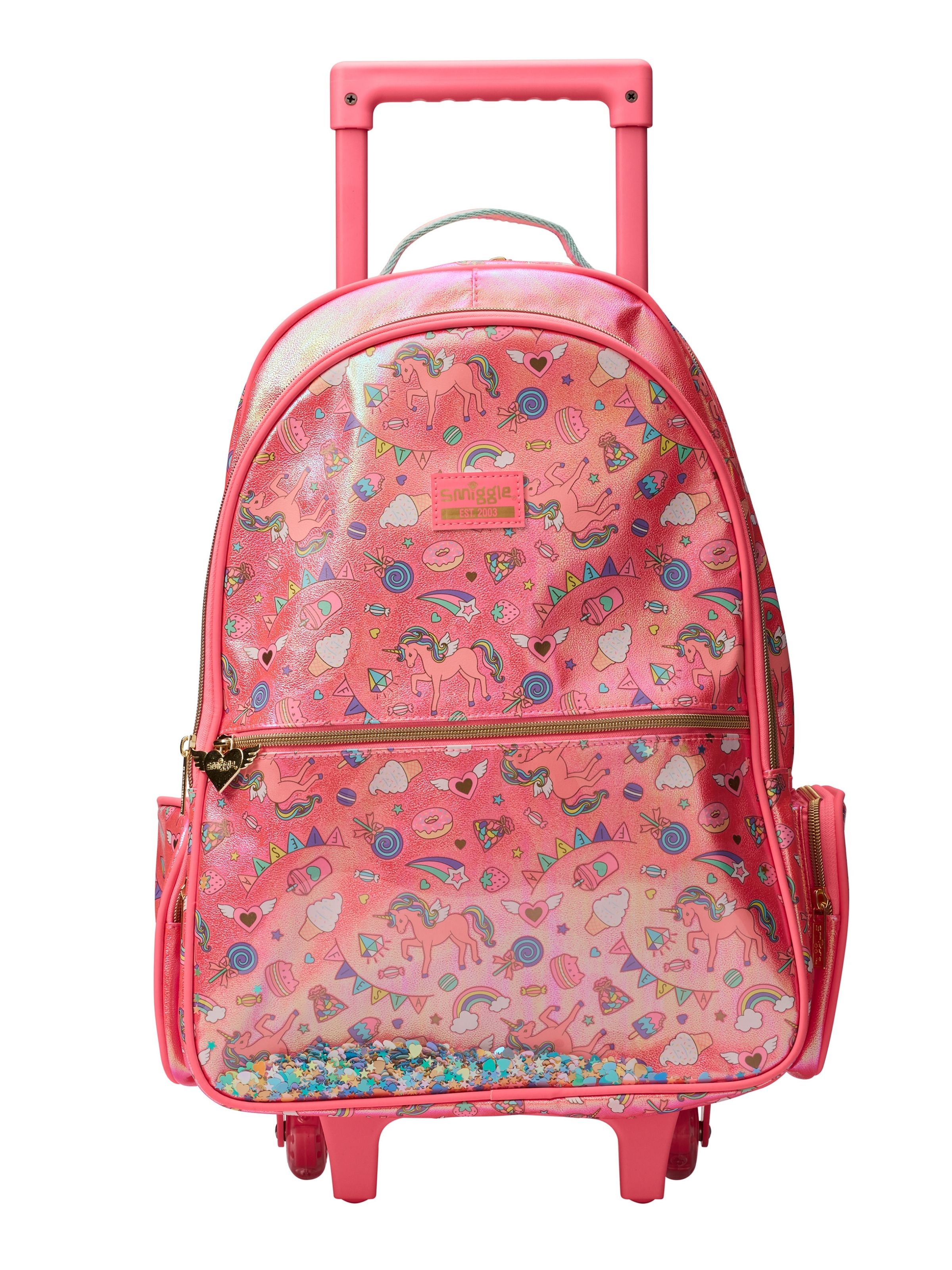 Fiesta Trolley Backpack With Light Up Wheels