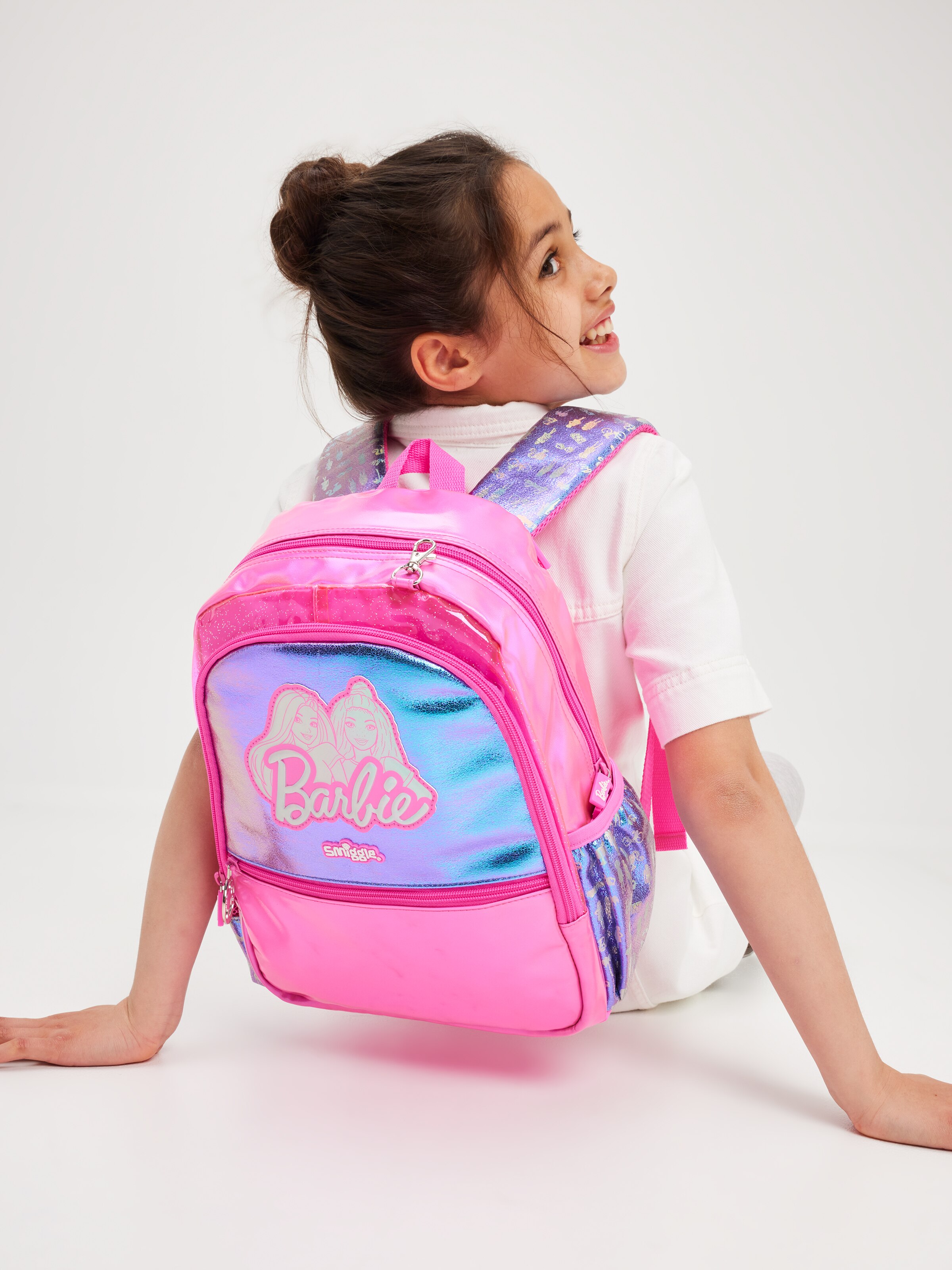 Barbie Play And Go Junior Character Hoodie Backpack