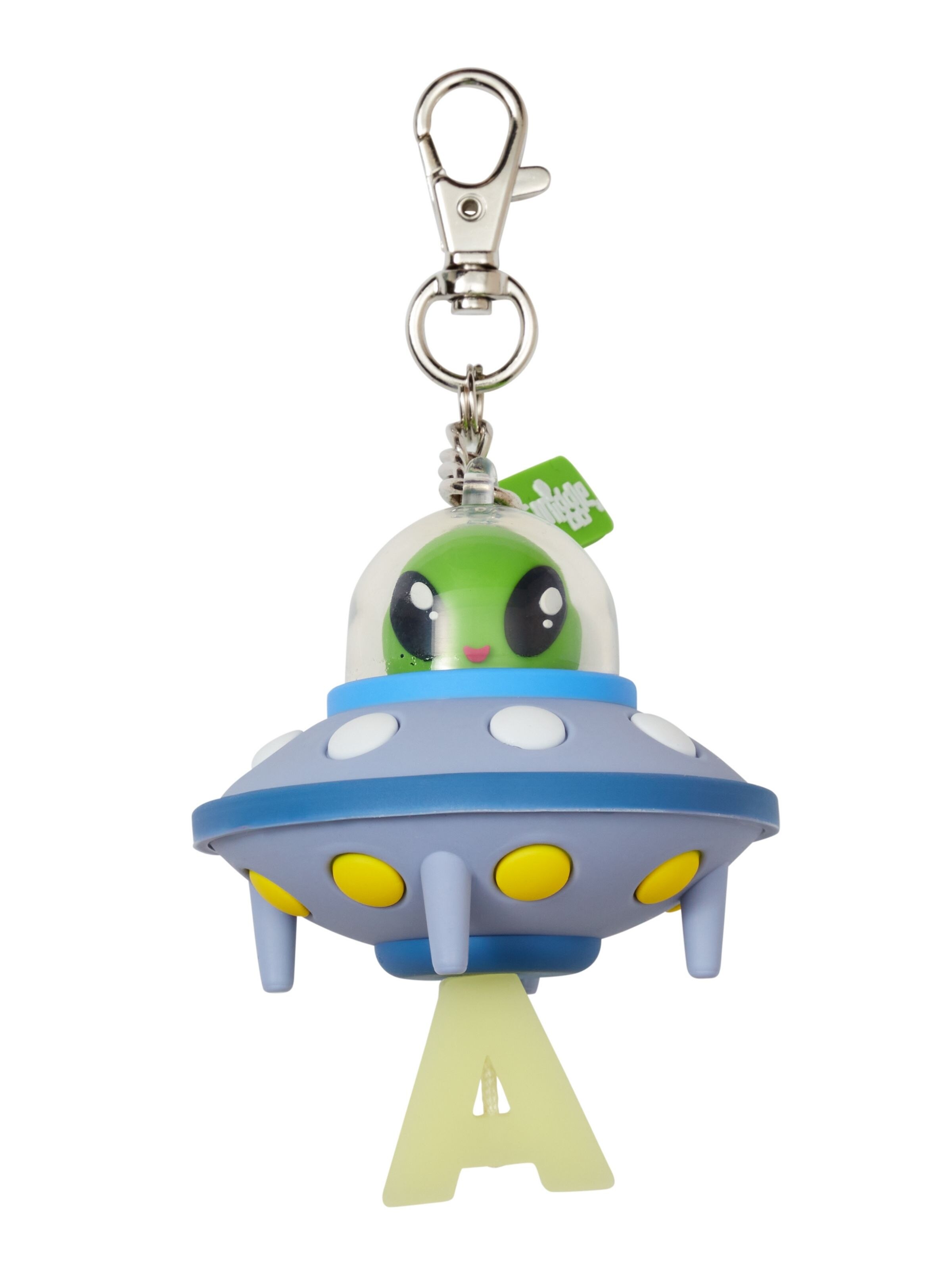 Beam Me Up Alphabet Keyring