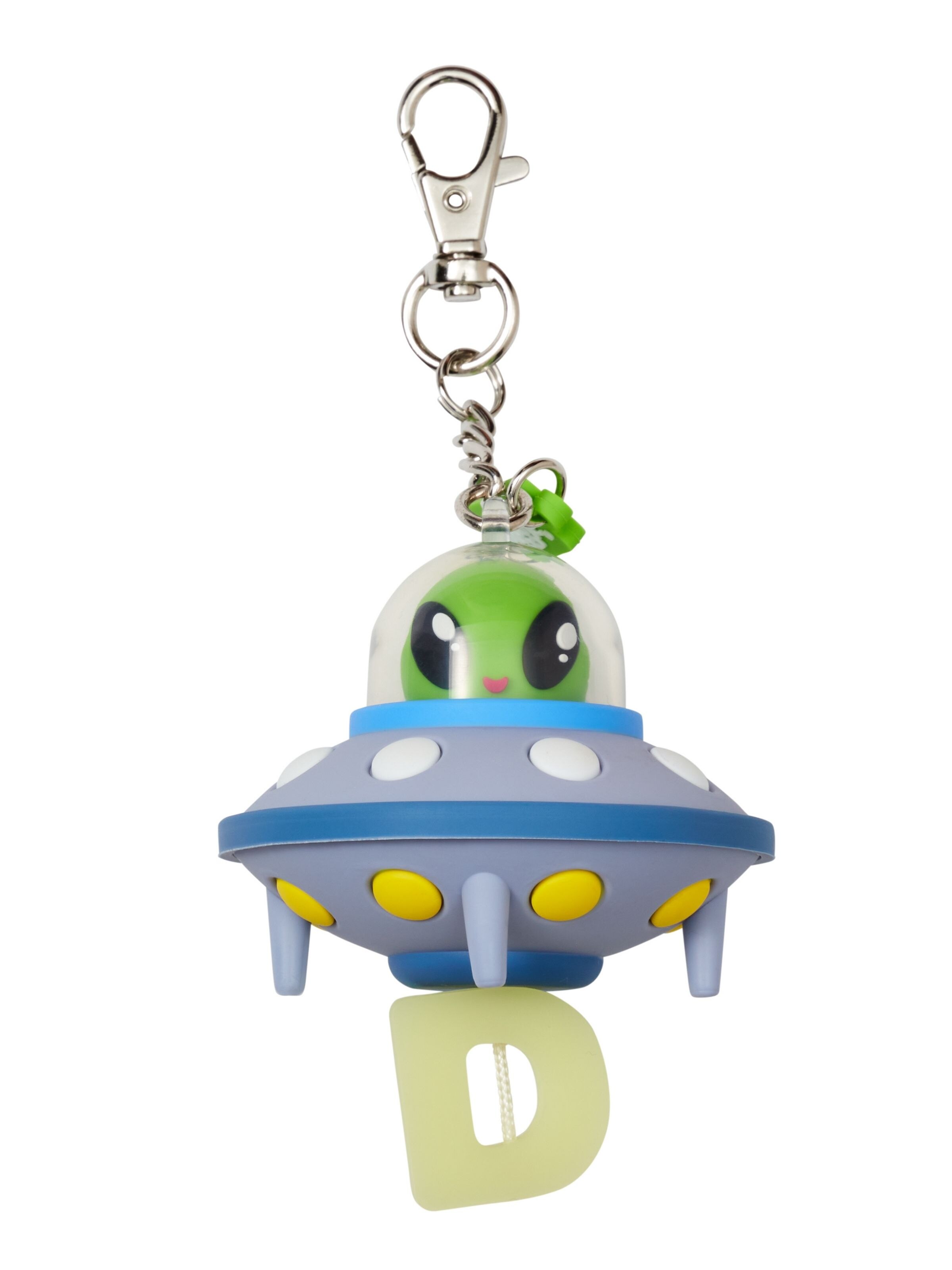 Beam Me Up Alphabet Keyring
