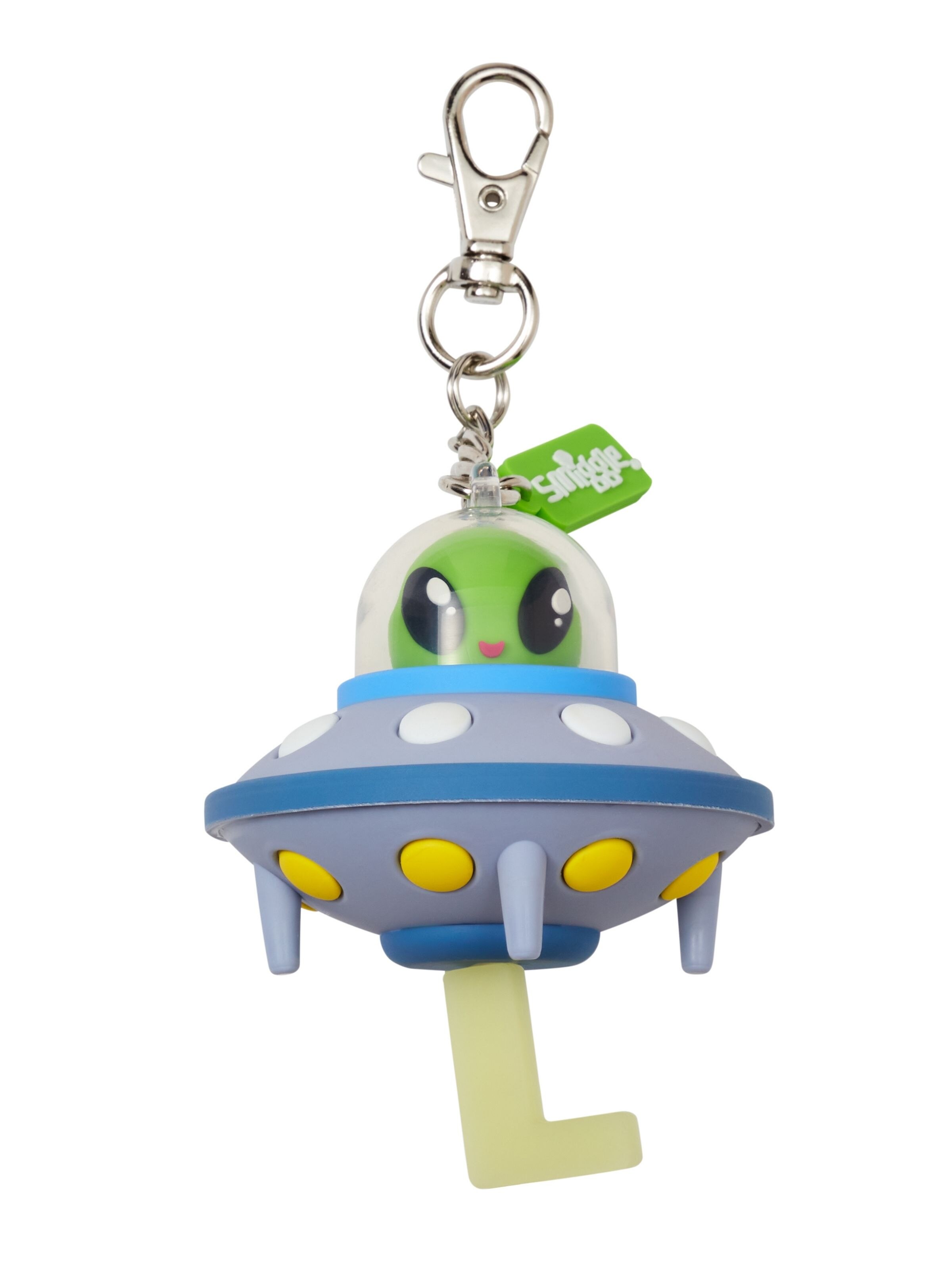 Beam Me Up Alphabet Keyring