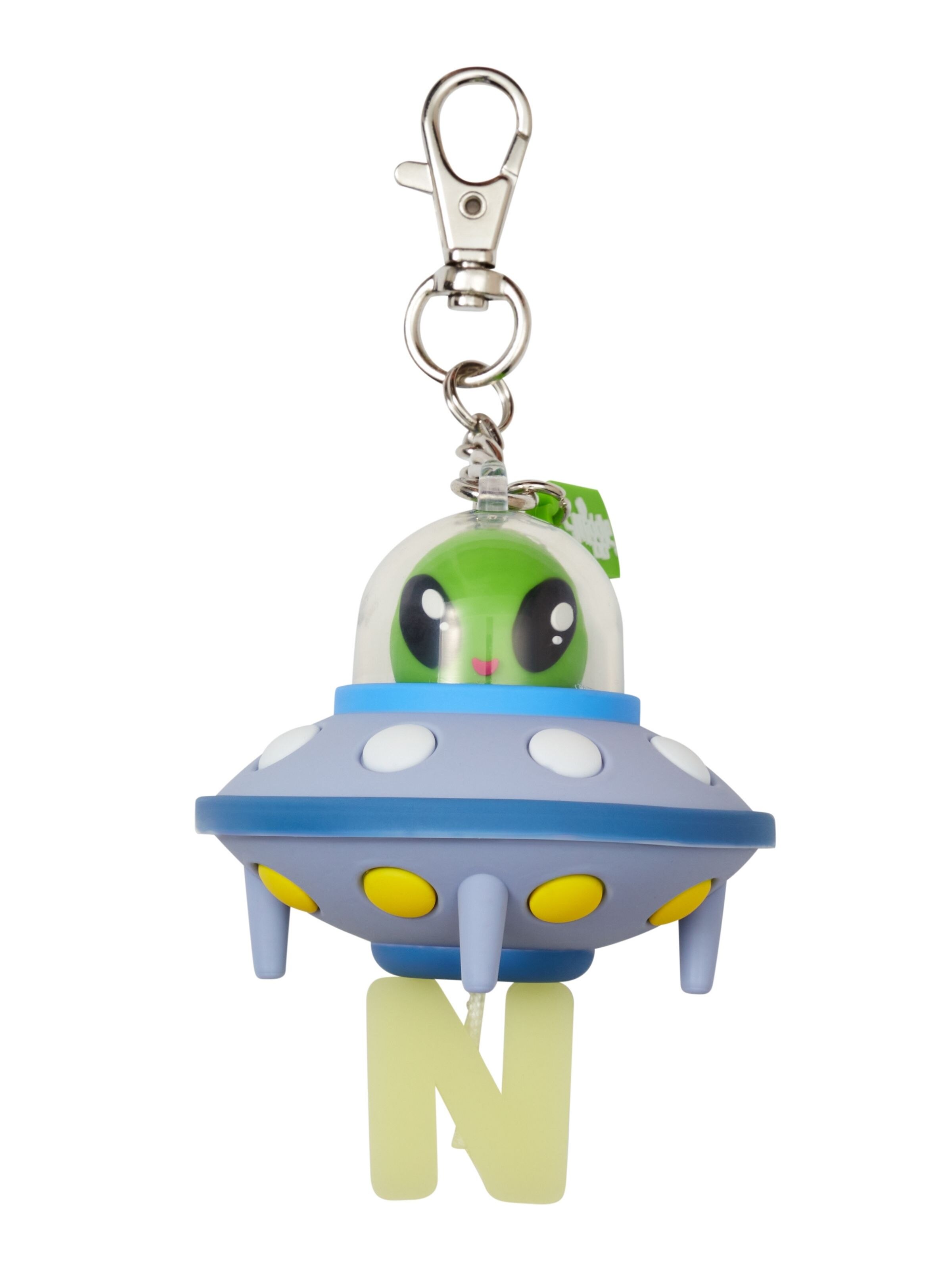 Beam Me Up Alphabet Keyring
