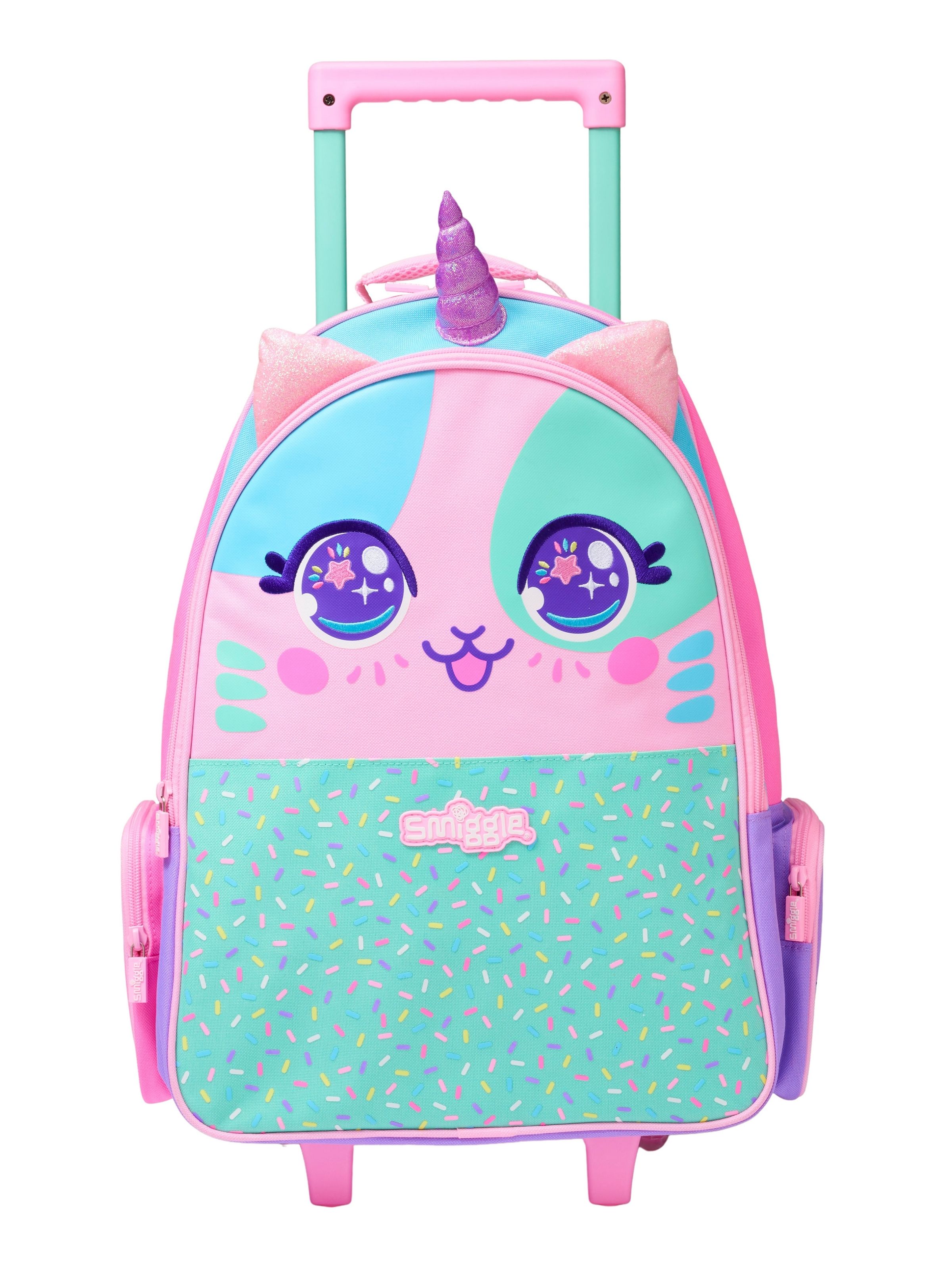 Best Budz Trolley Backpack With Light Up Wheels