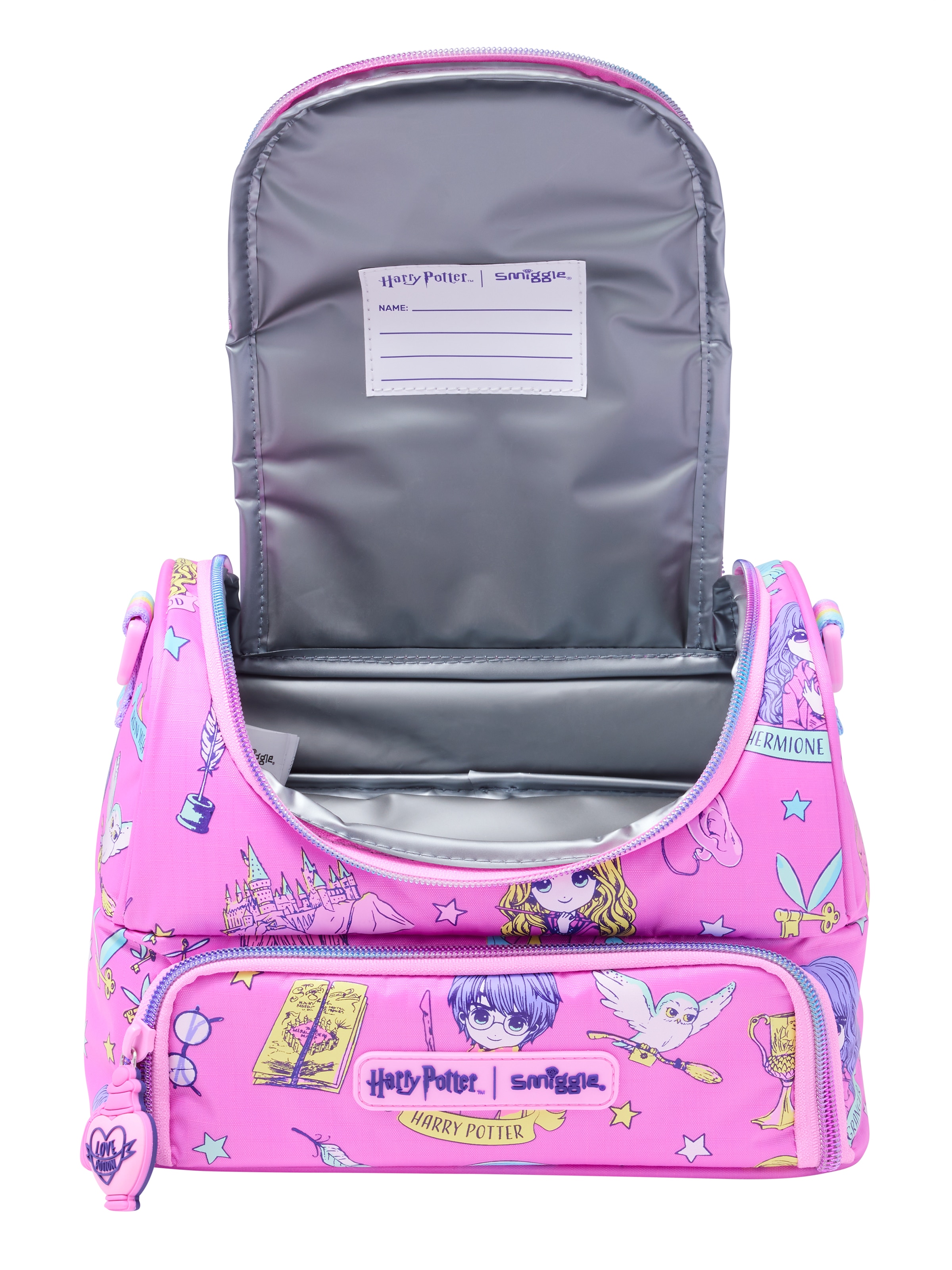 Harry Potter Double Compartment Lunchbox With Strap