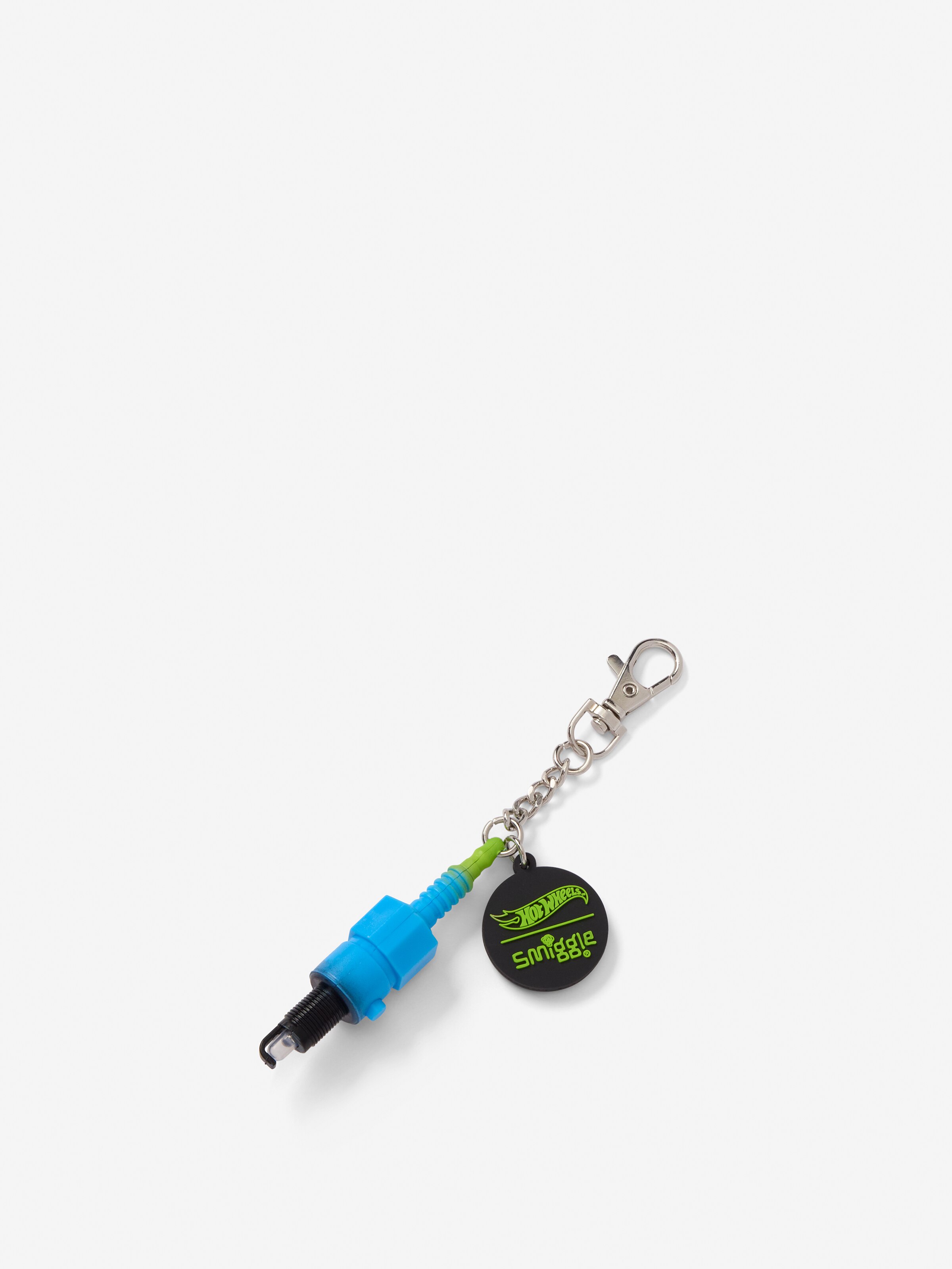 Hot Wheels Spark Plug Bag Charm