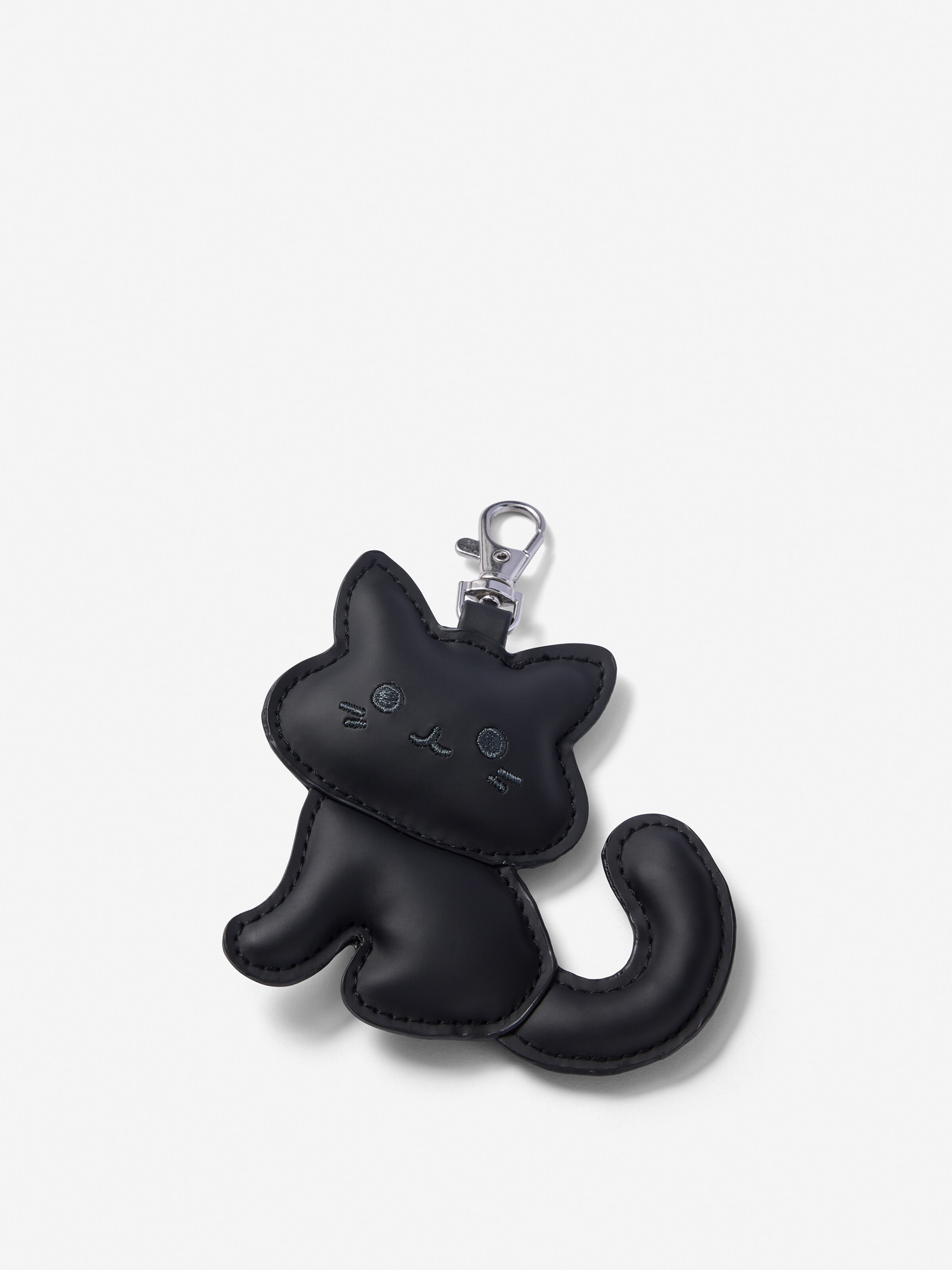 Black Cat Bag Charm