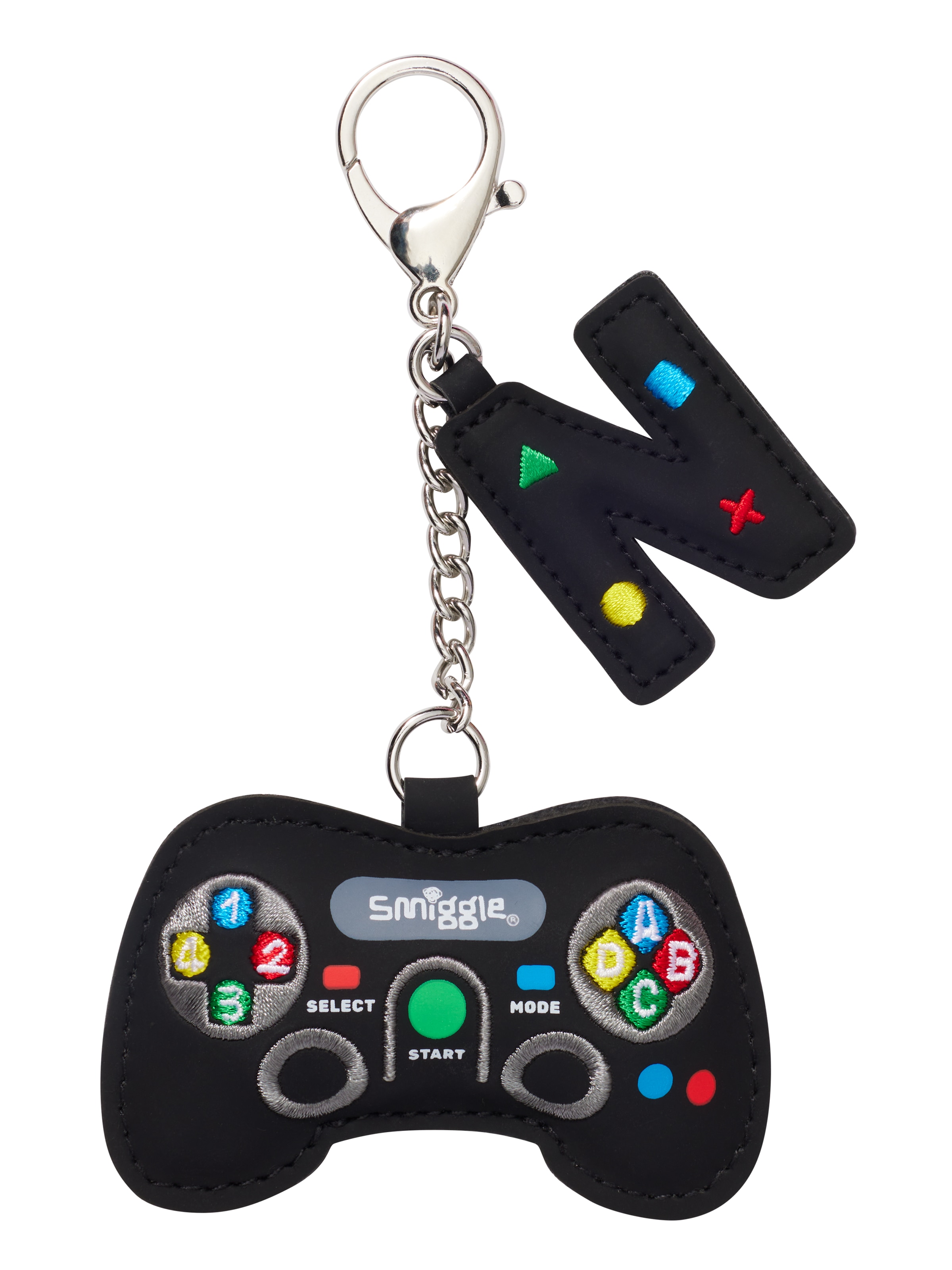 Console Alphabet Keyring