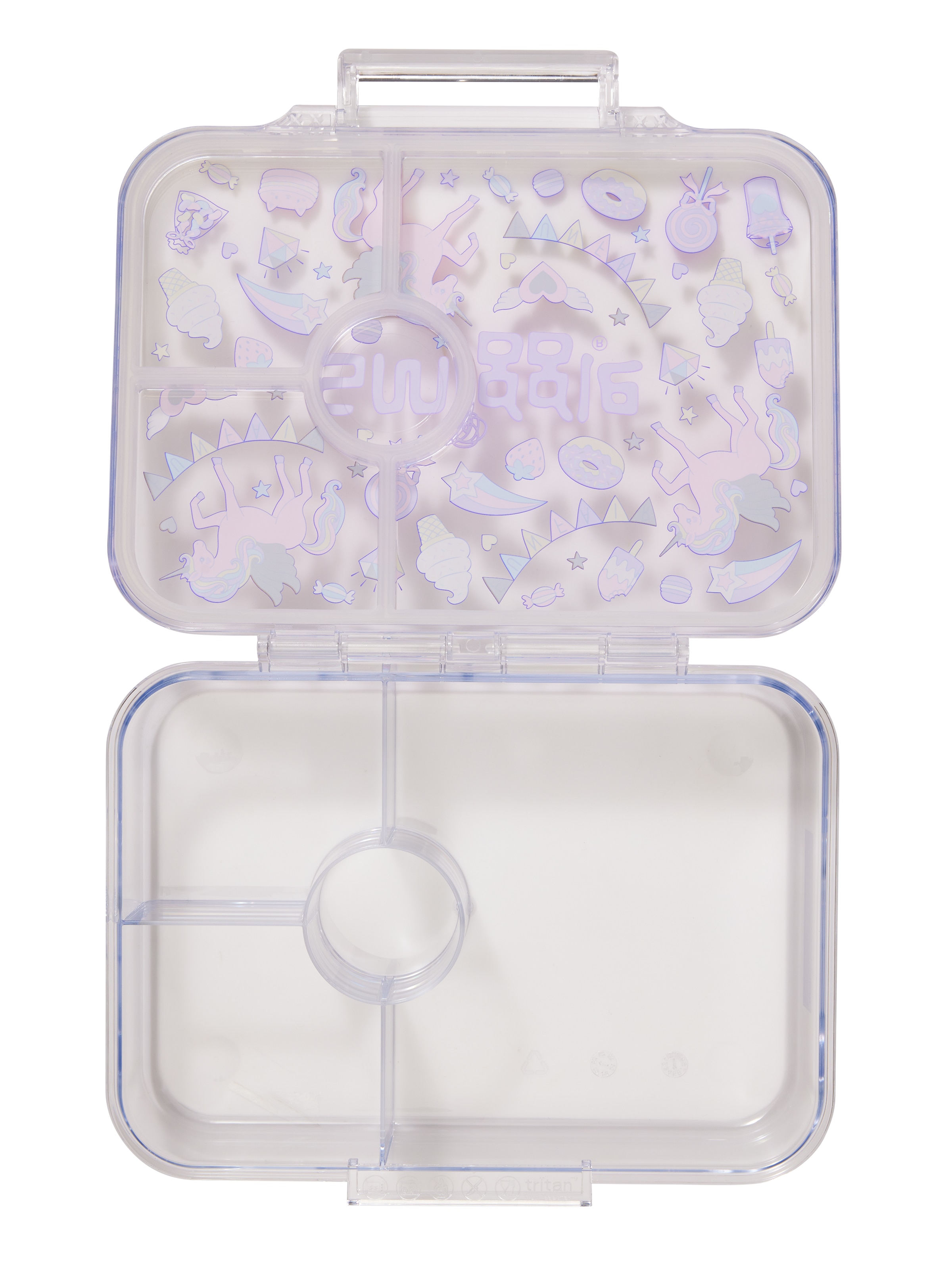 Fun Fair Medium See Through Bento Lunchbox