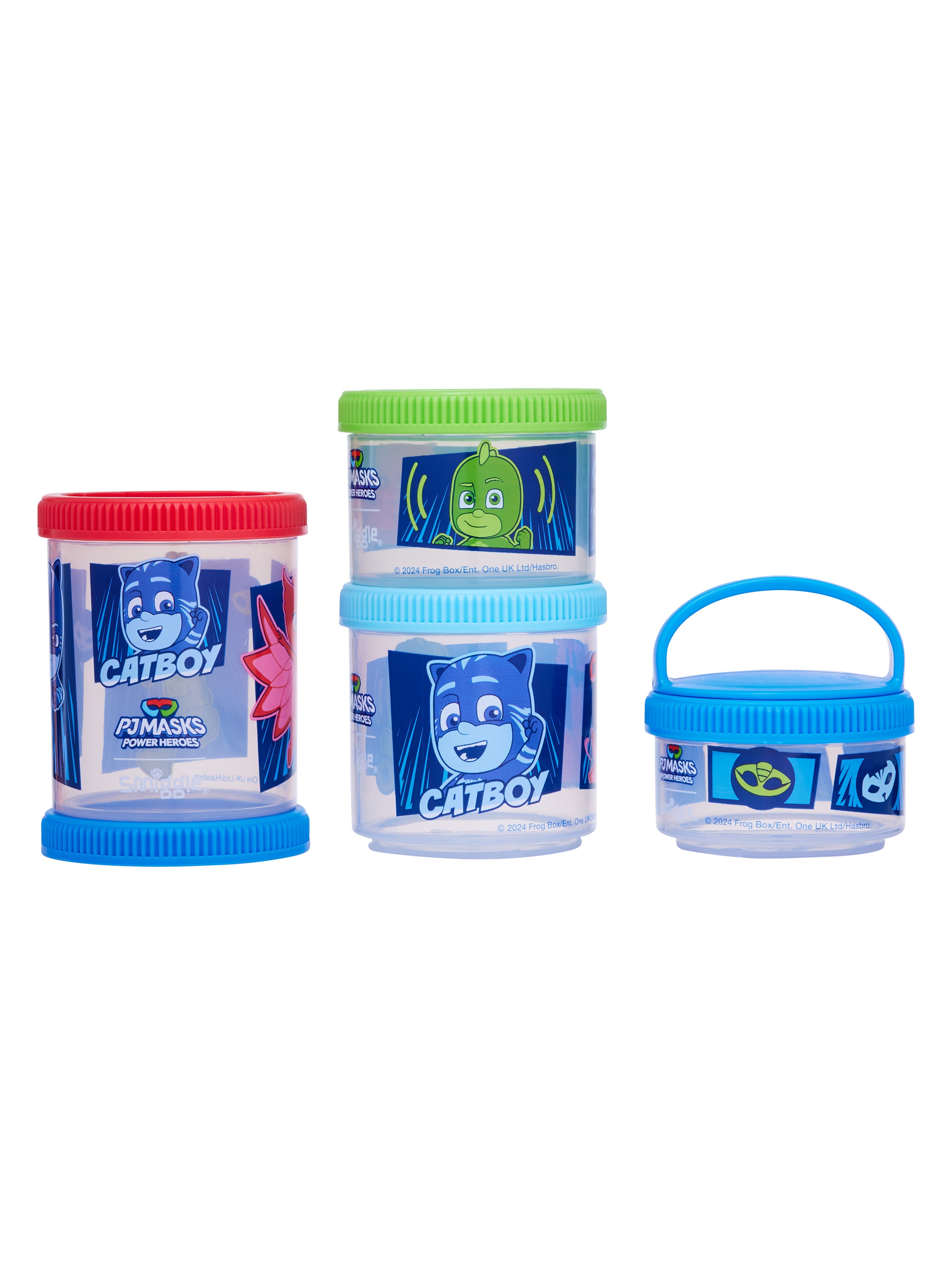 Pj Masks Power Heroes Snack & Stack Containers