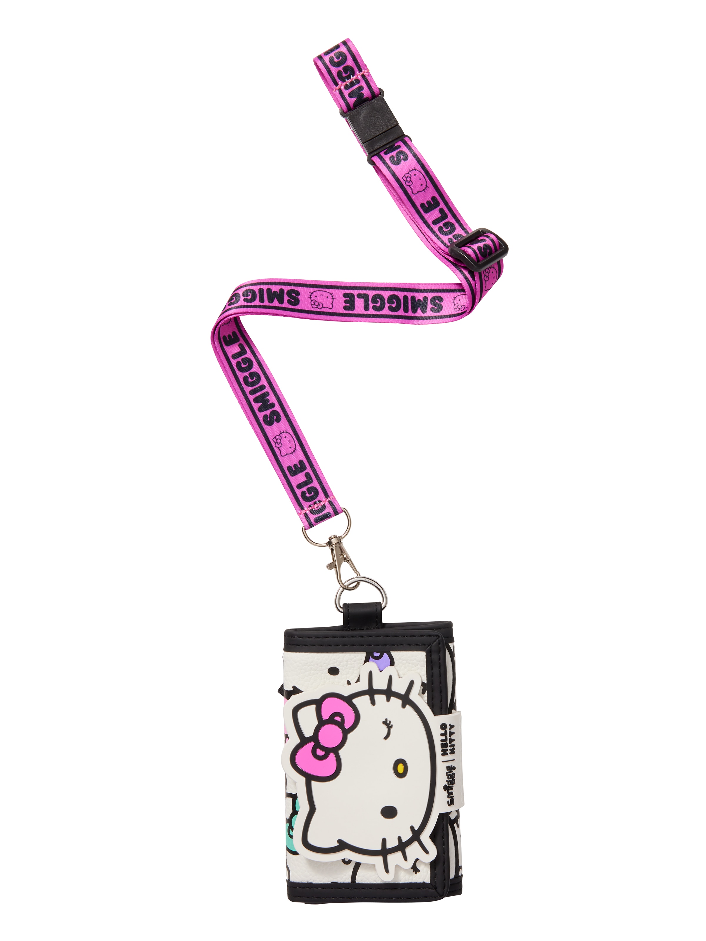 Hello Kitty Character Wallet Lanyard