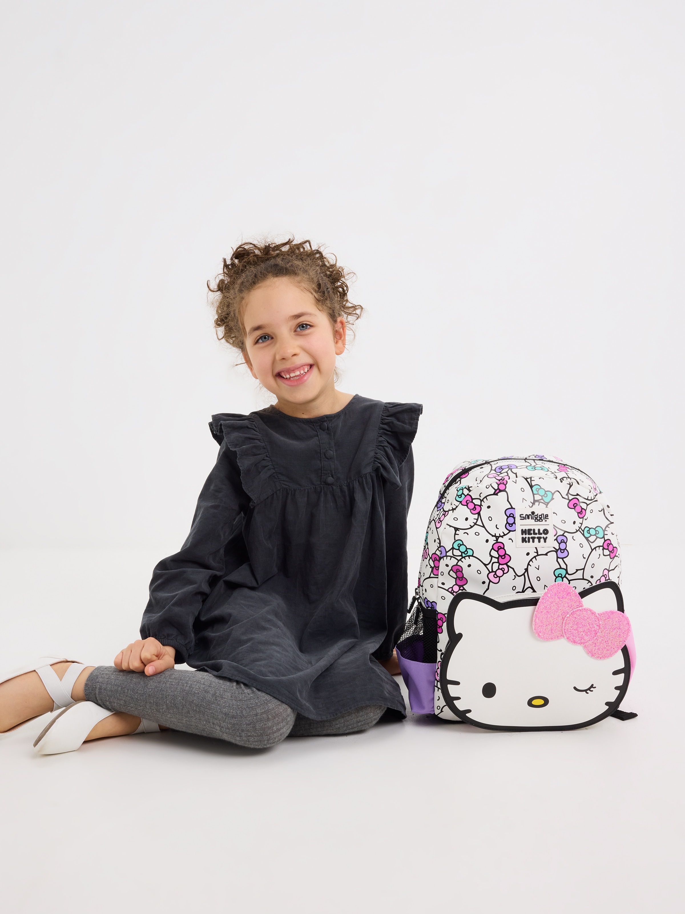 Hello Kitty Junior Hoodie Backpack