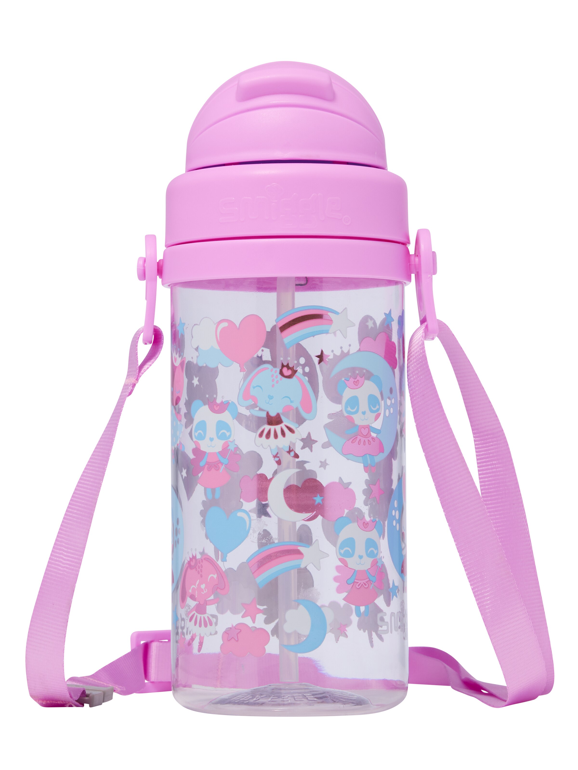 Wink Teeny Tiny Plastic Drink Bottle With Strap 400Ml