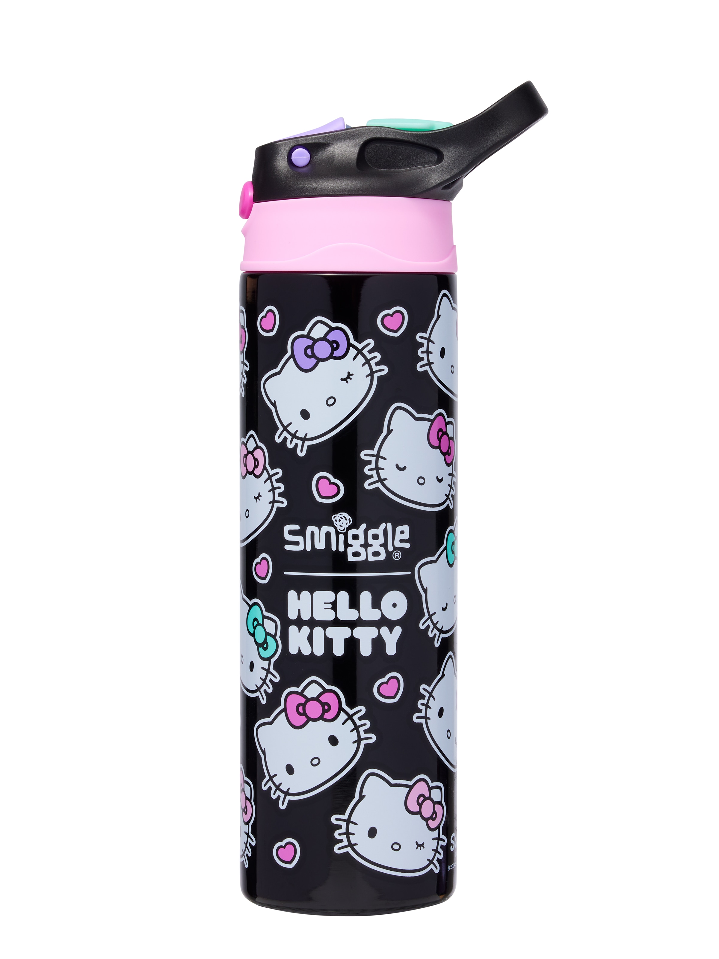 Hello Kitty Insulated Stainless Steel Flip Drink Bottle 520Ml