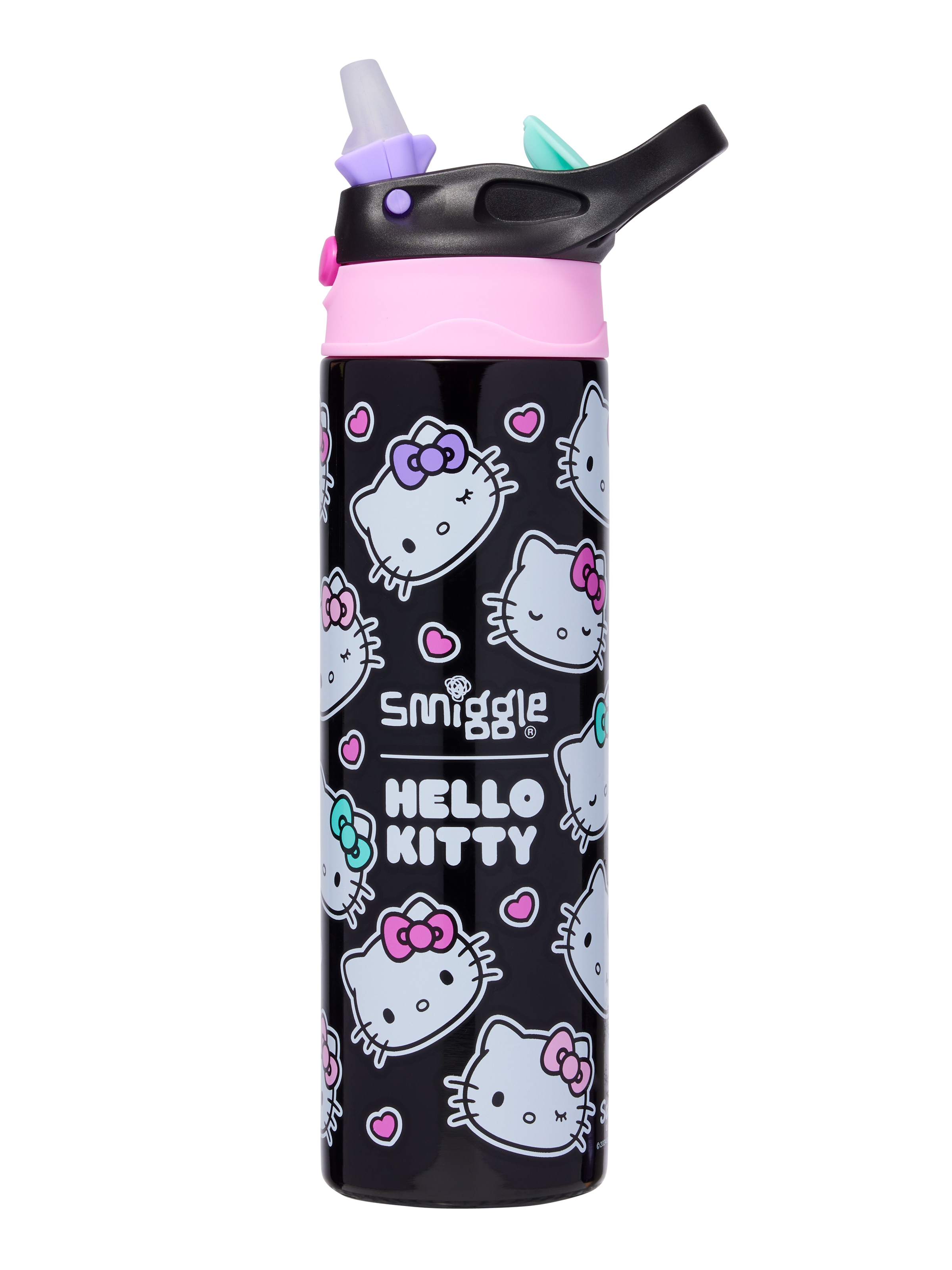 Hello Kitty Insulated Stainless Steel Flip Drink Bottle 520Ml