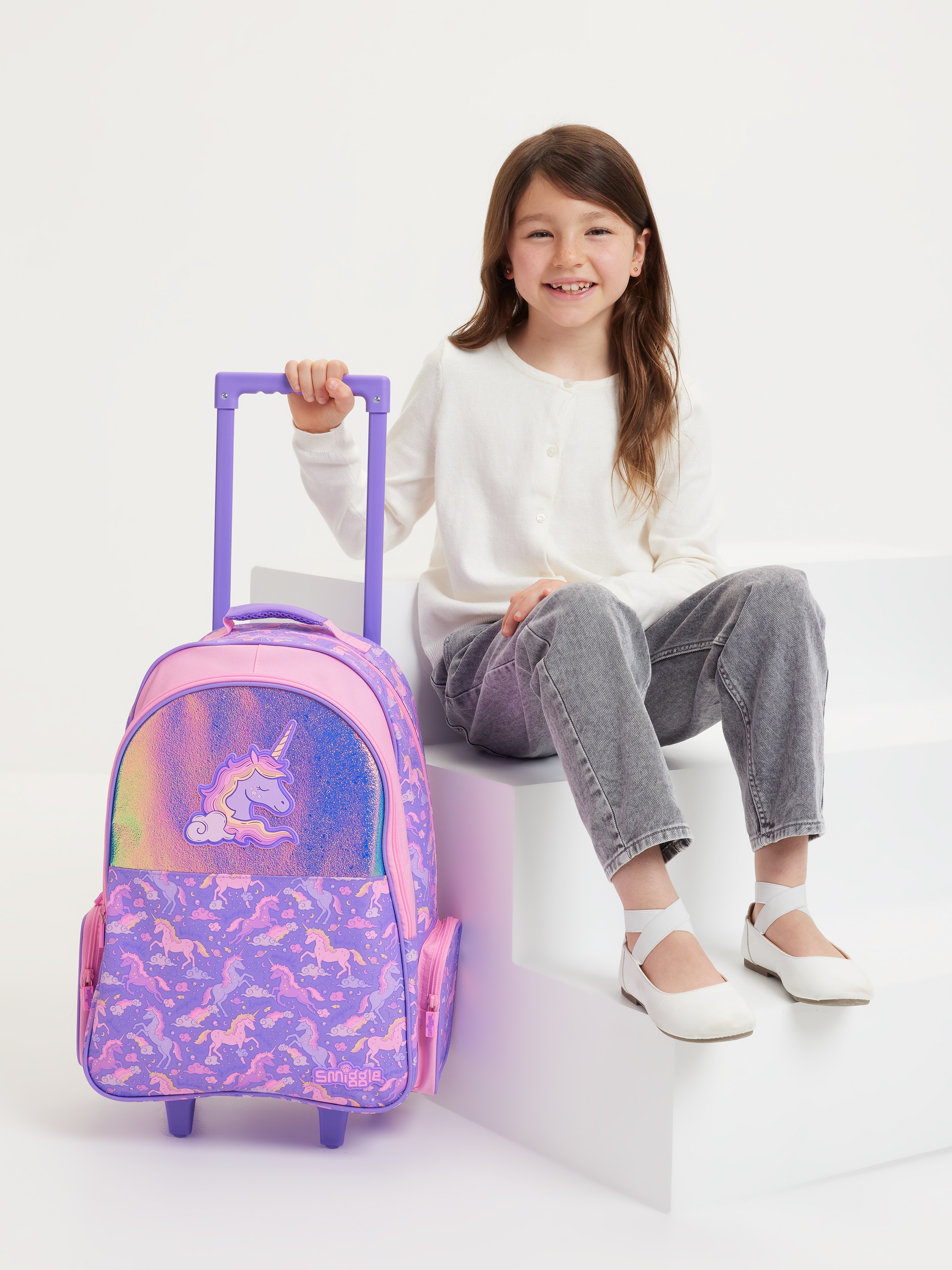 Eclipse Trolley Backpack With Light Up Wheels