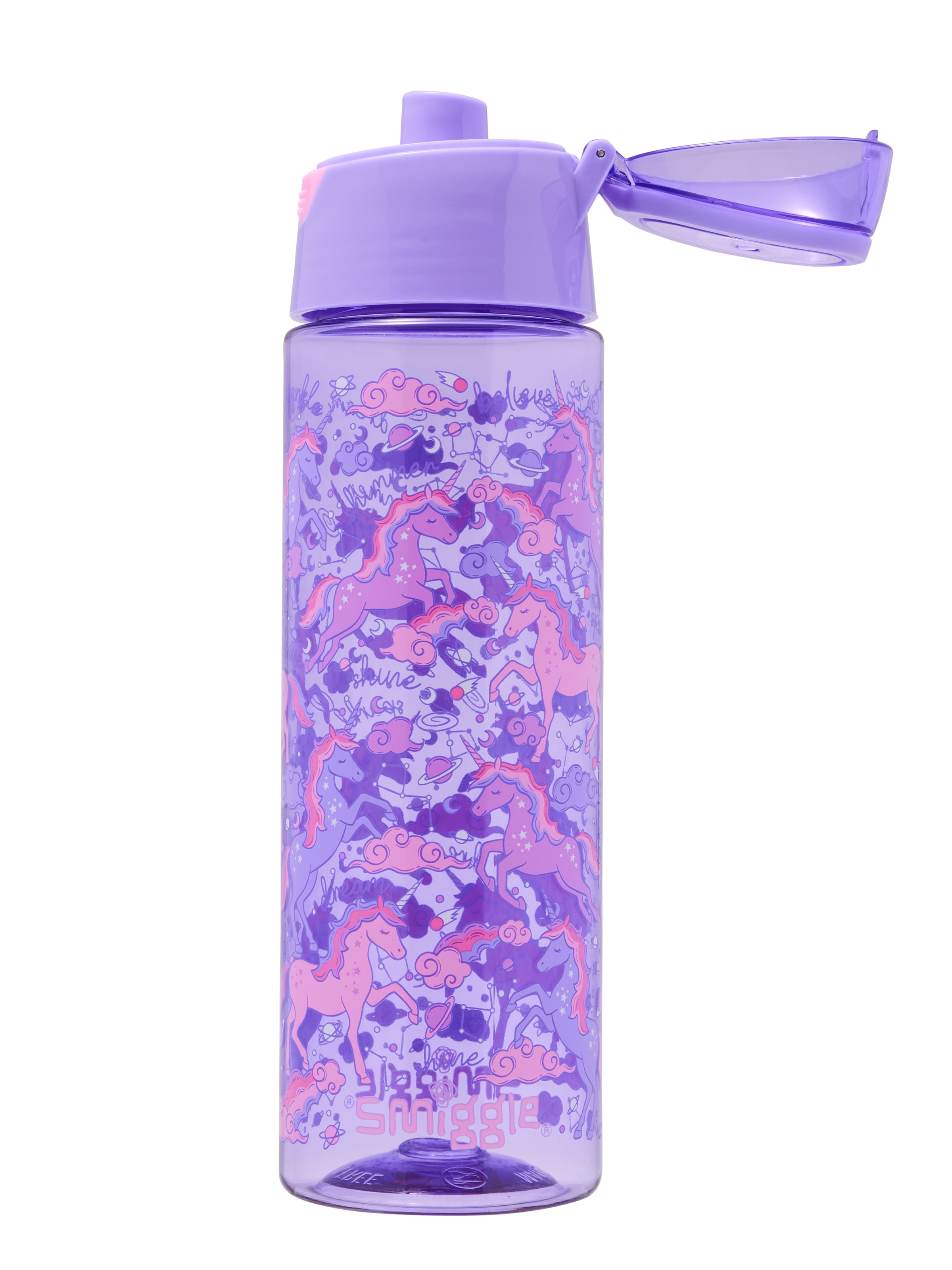 Eclipse Plastic Flip Lid Drink Bottle 750Ml