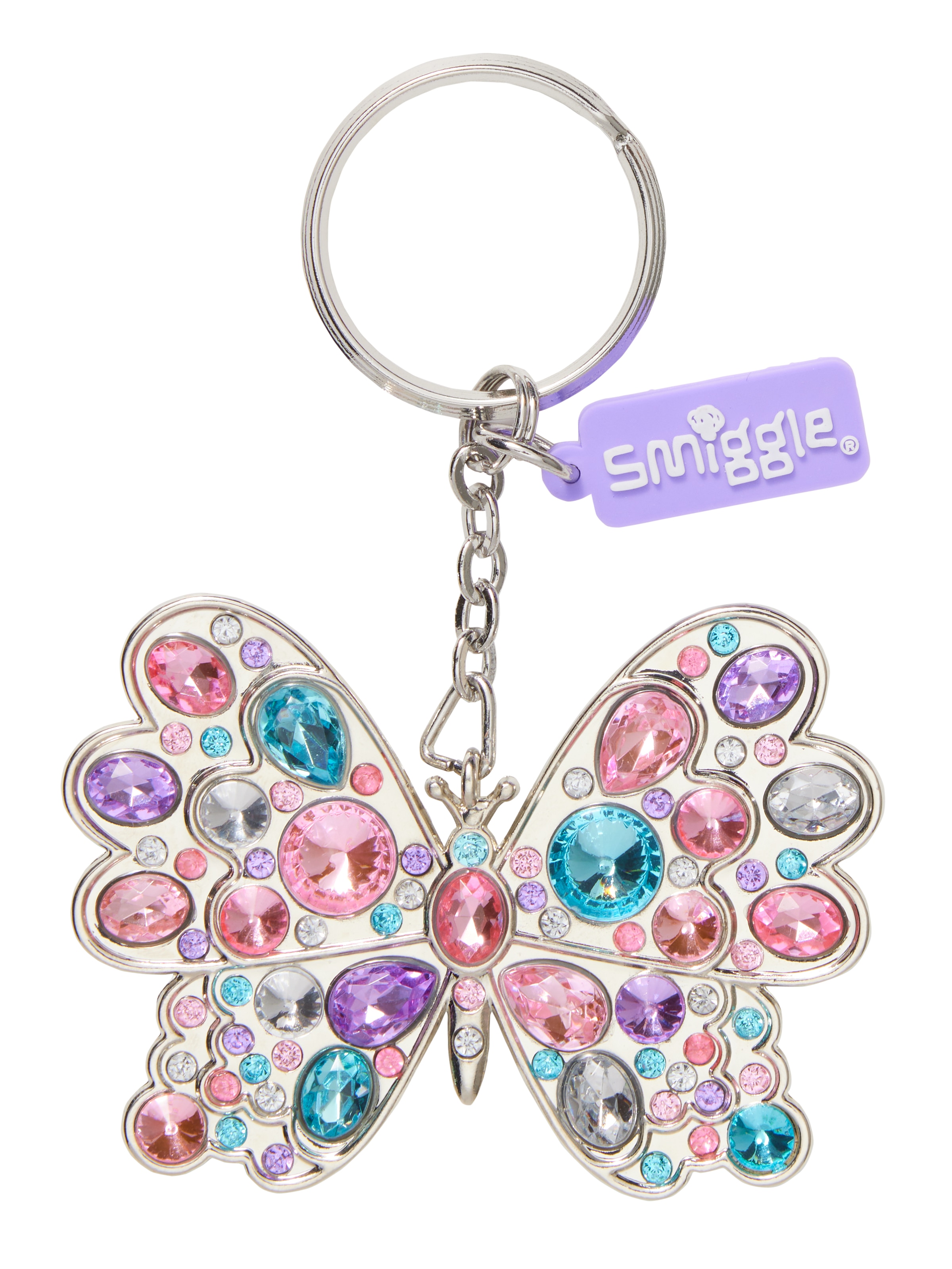 Butterfly Bling Keyring