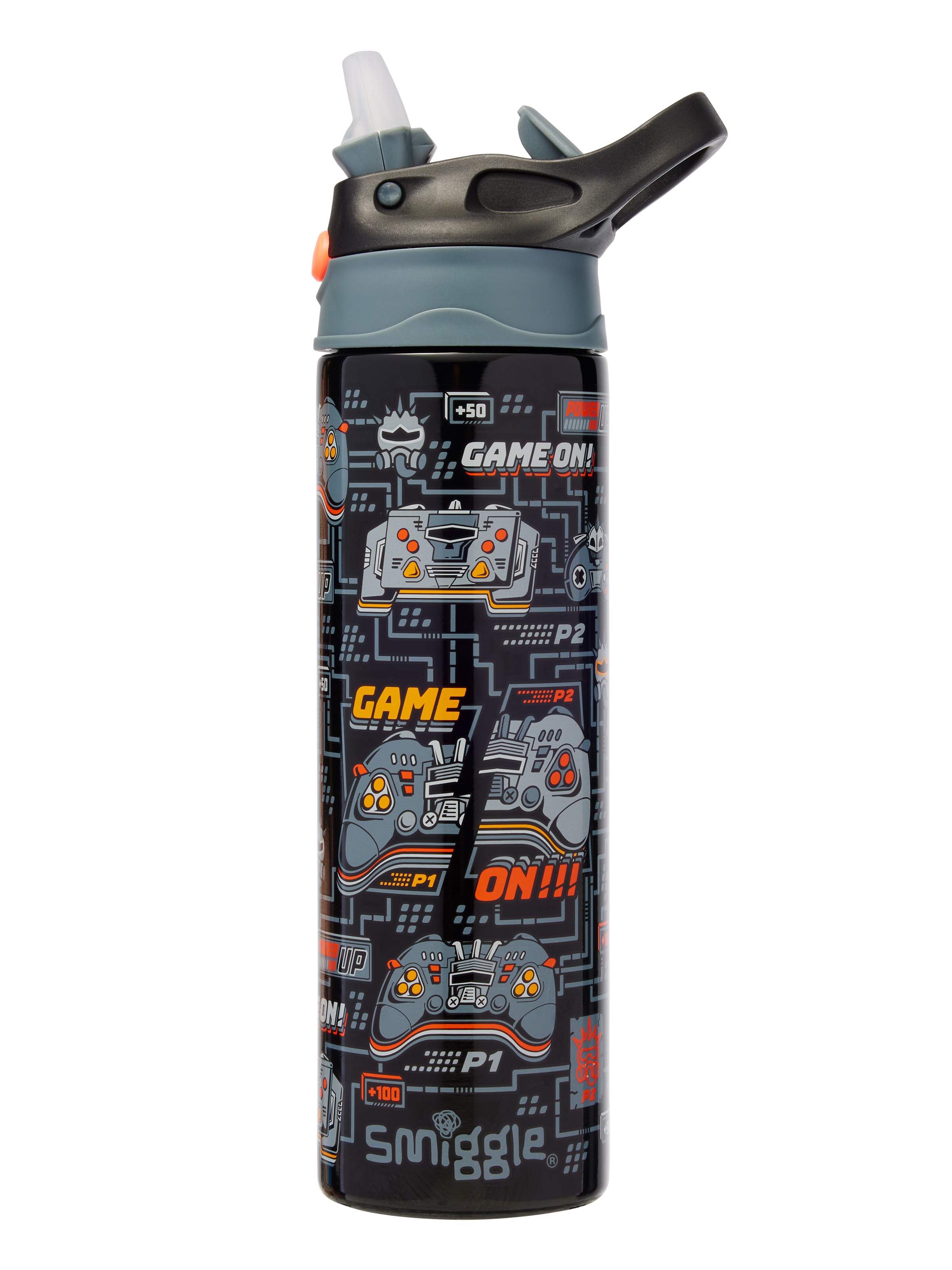 Super Charge Stainless Steel Flip Drink Bottle 520Ml