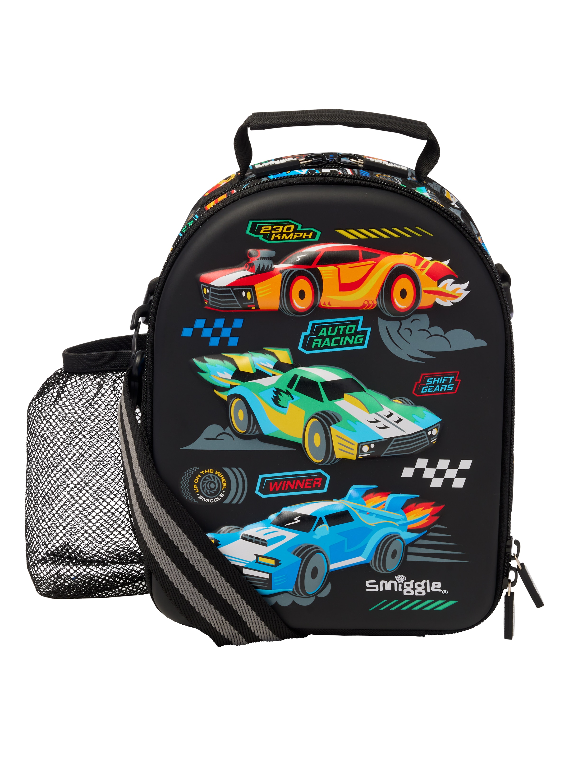 Curious Hardtop Level Curve Lunchbox With Strap