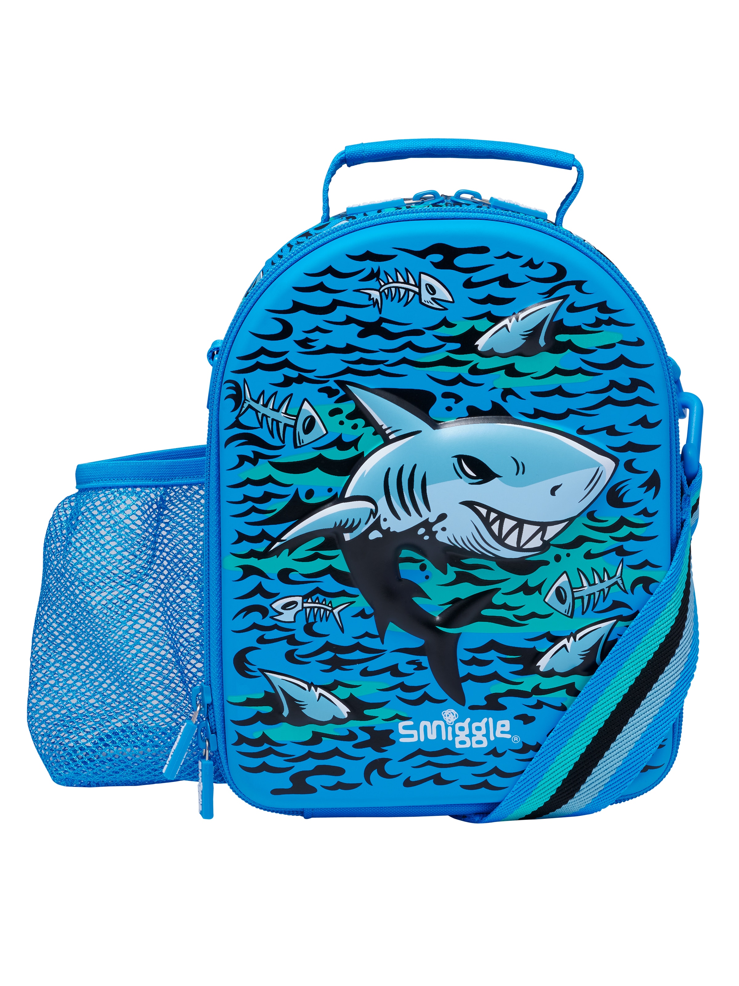 Curious Hardtop Level Curve Lunchbox With Strap
