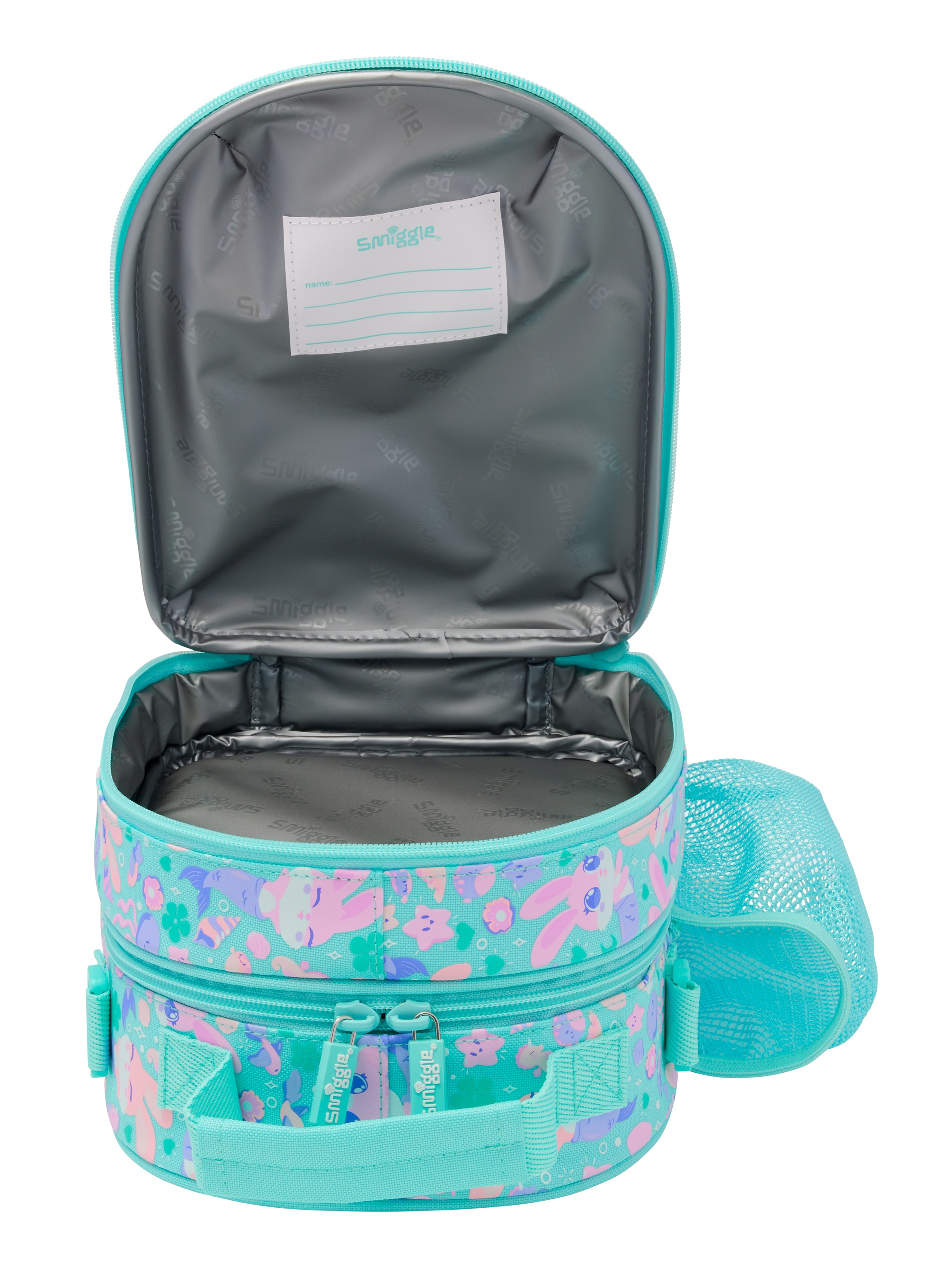 Curious Hardtop Level Curve Lunchbox With Strap