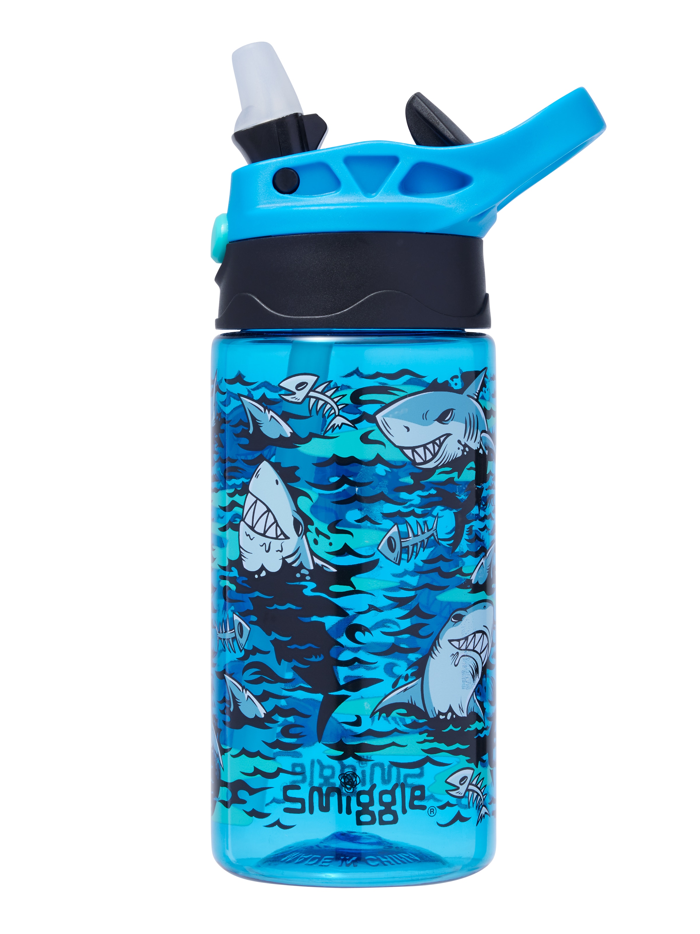 Curious Junior Flip Plastic Drink Bottle 430Ml