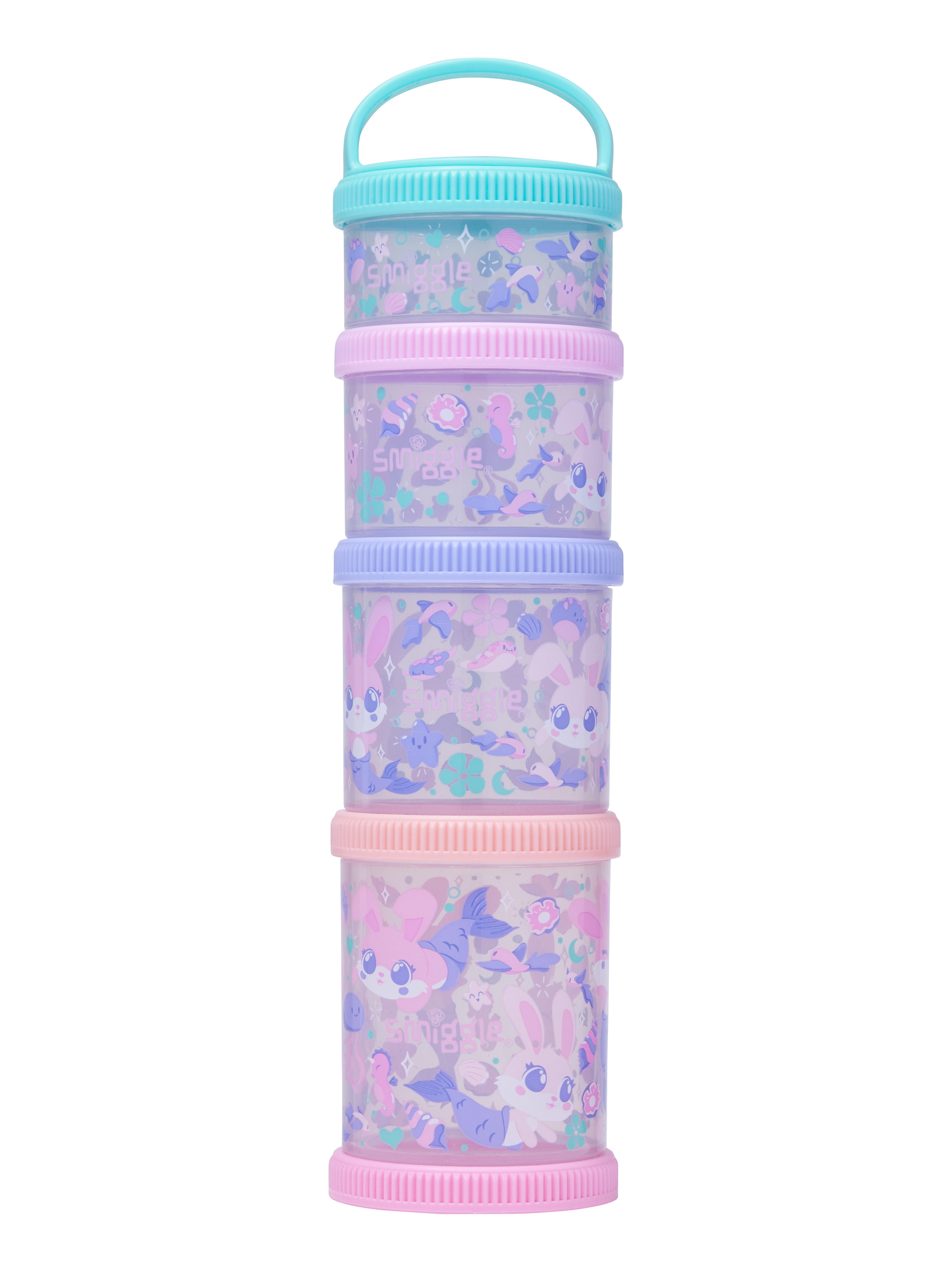 Curious Snack N Stack Container X4