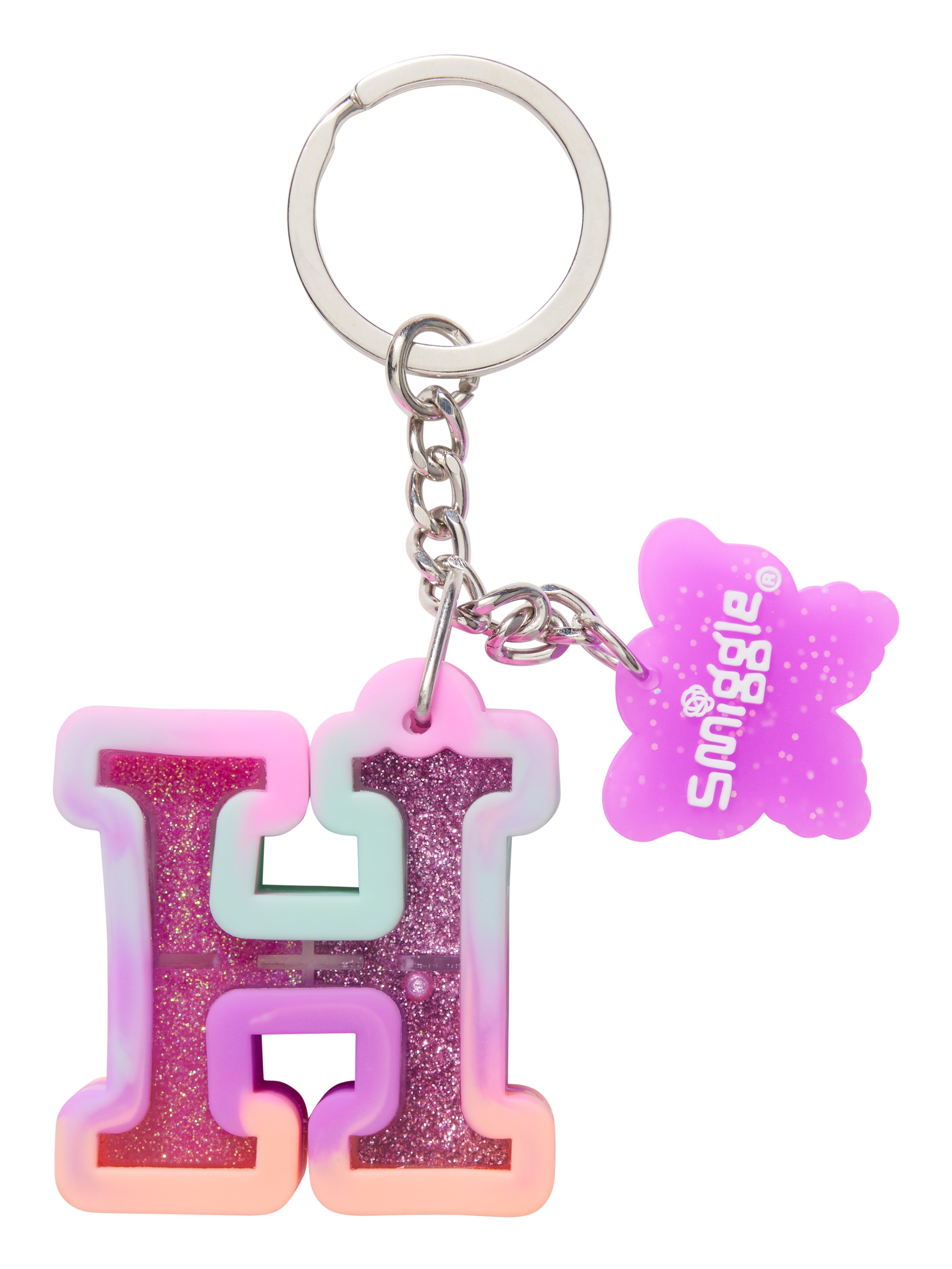 Glitz Floaty Alphabet Keyring