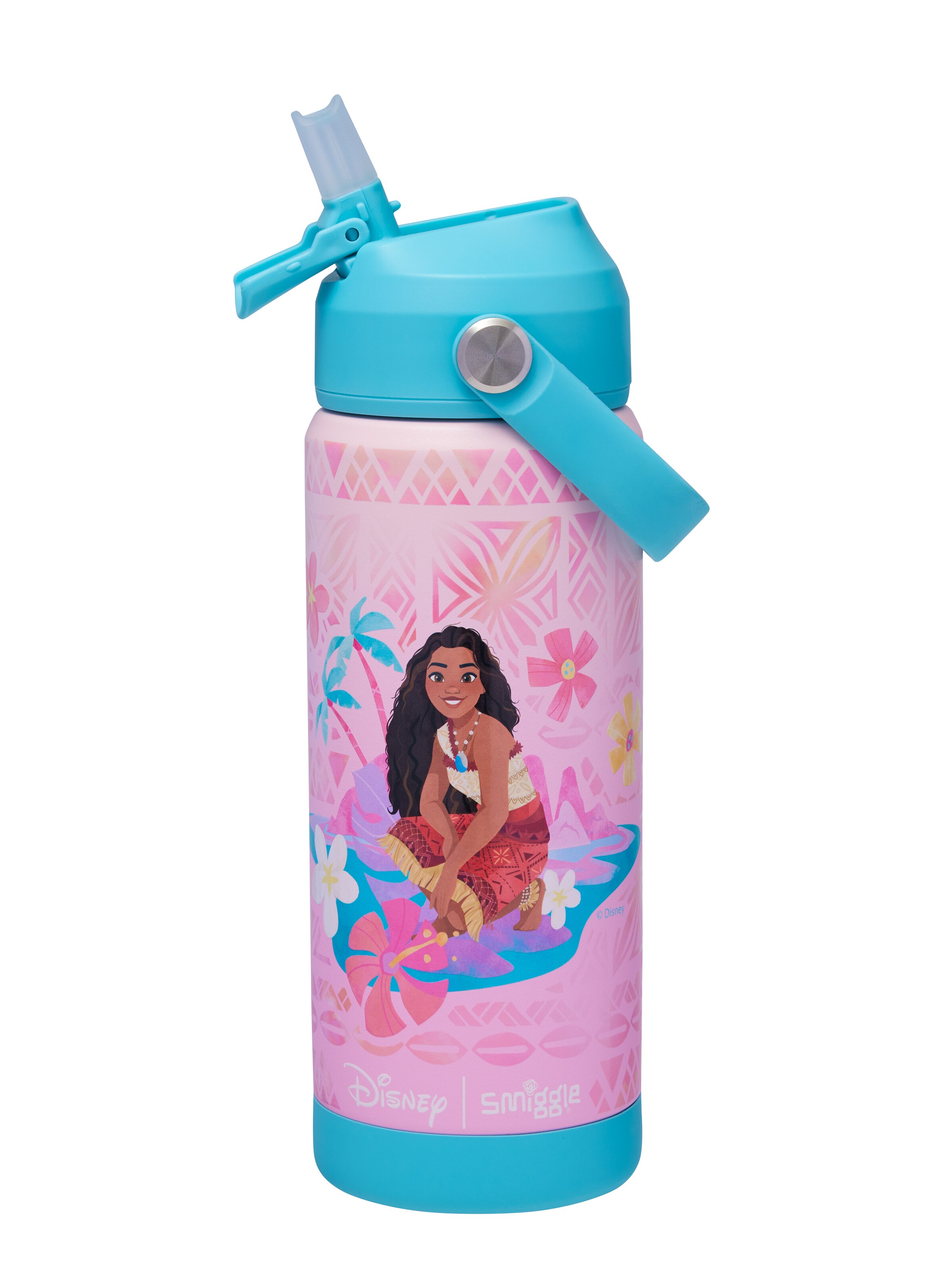 Moana Squiggle Insulated Stainless Steel Drink Bottle 550Ml