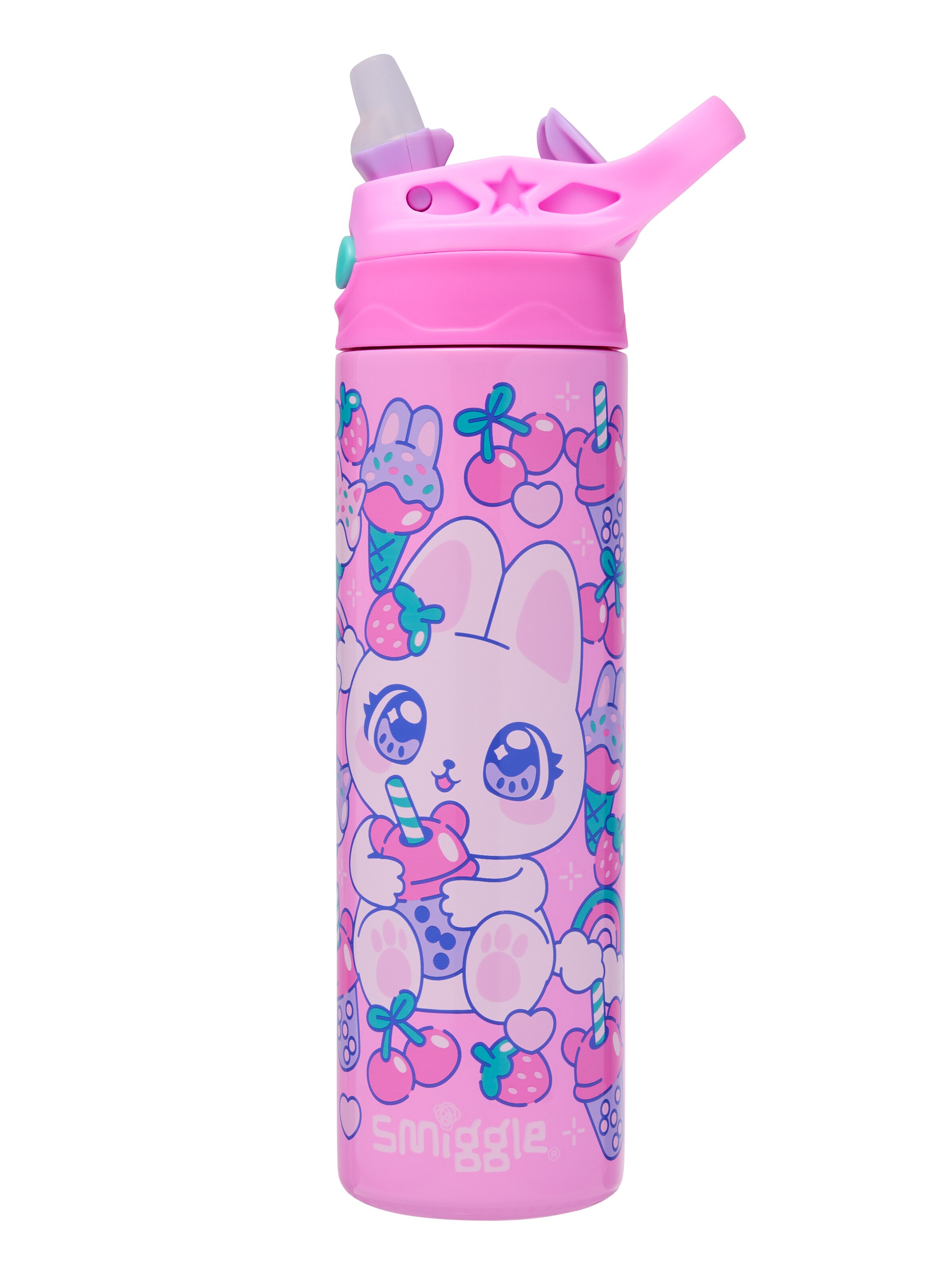 Bright Eyes Stainless Steel Flip Drink Bottle 520Ml
