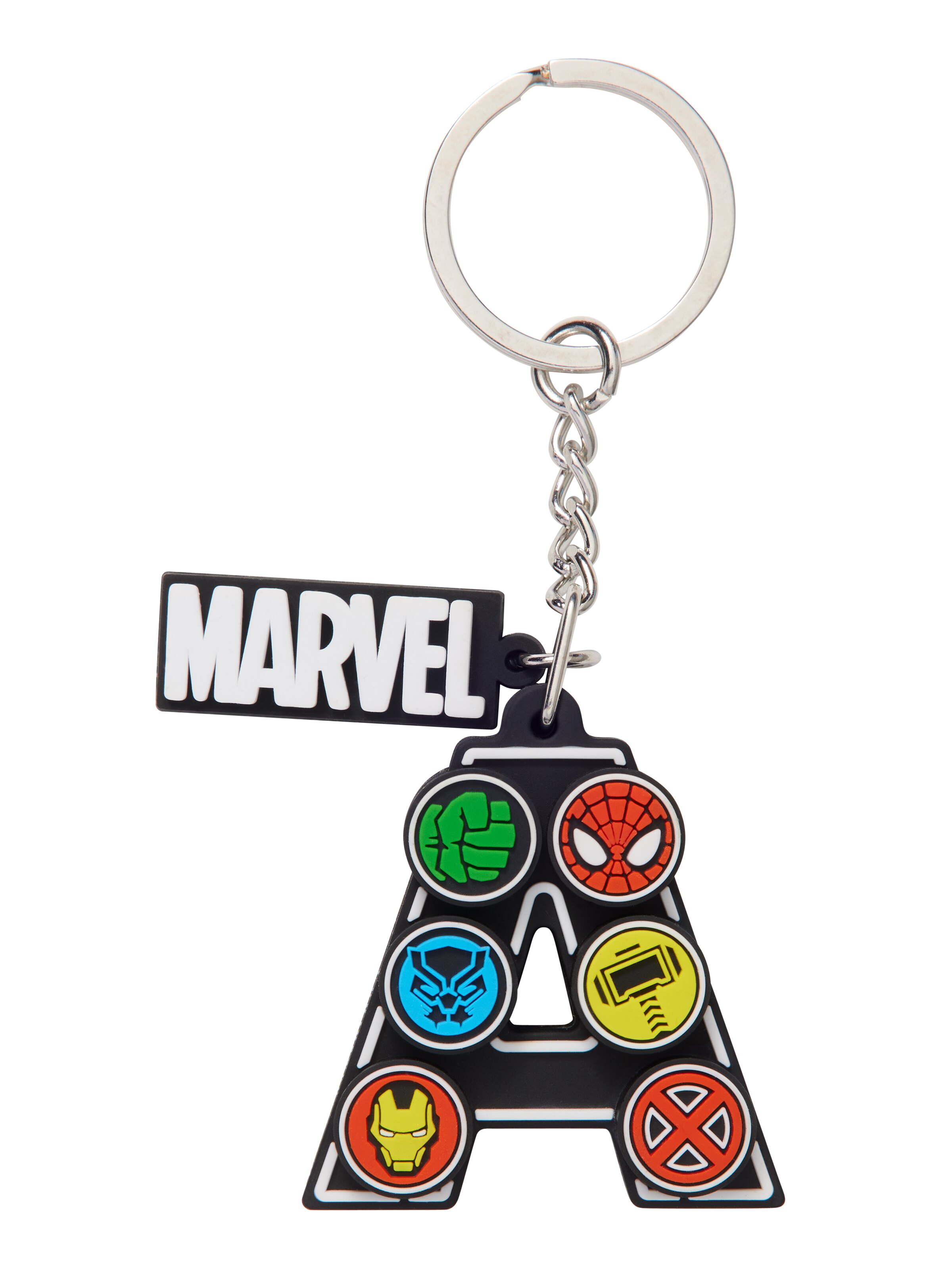 Marvel Alphabet Keyring