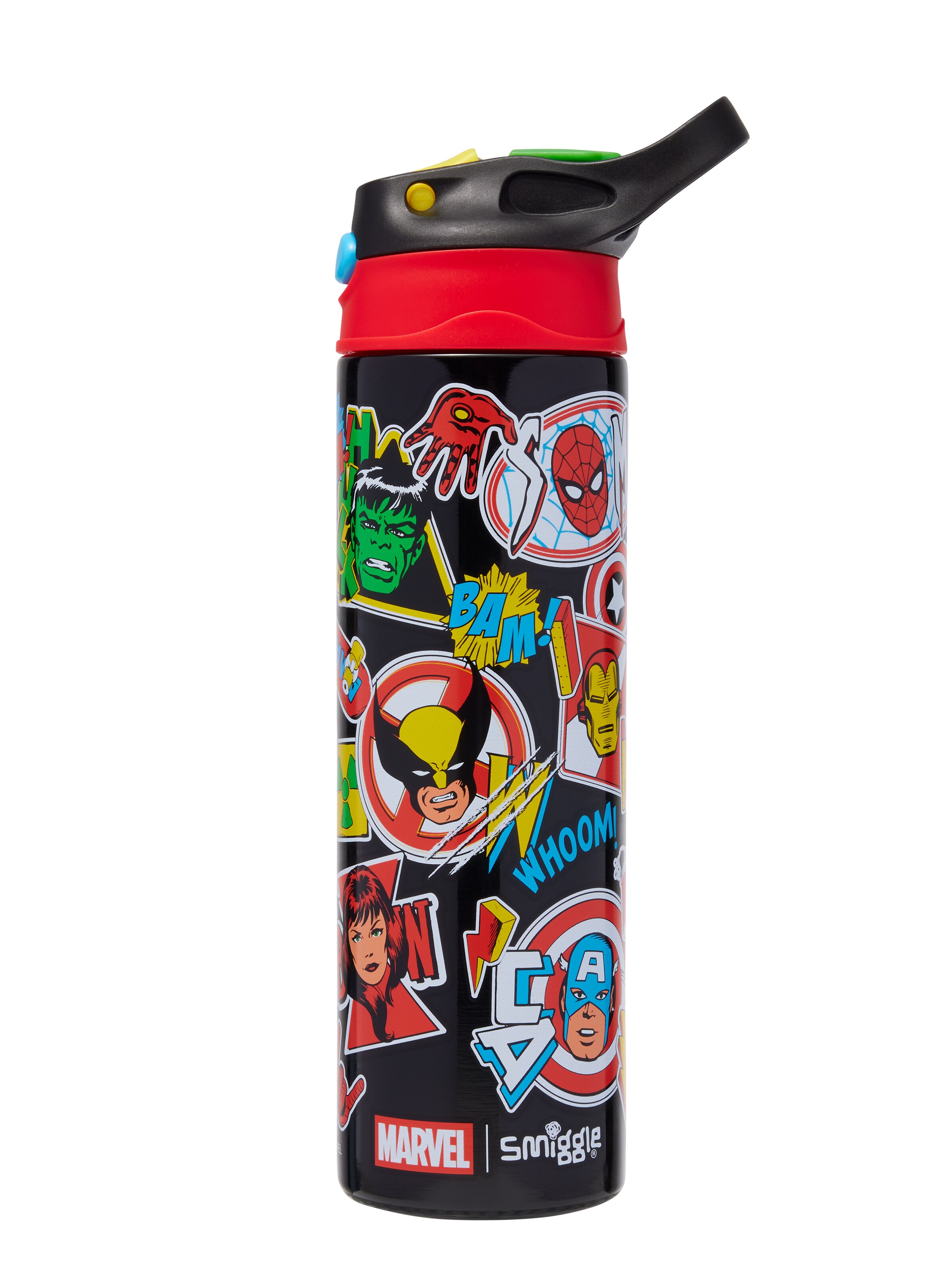 Marvel Insulated Stainless Steel Flip Drink Bottle 520Ml