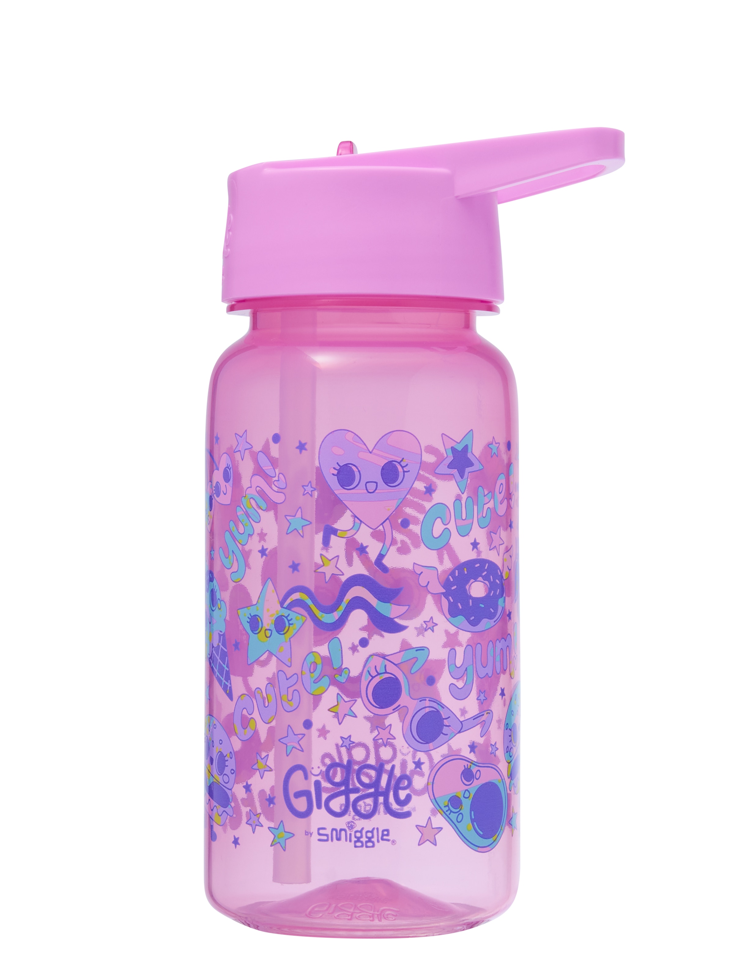 Giggle By Smiggle Plastic Drink Bottle 450Ml