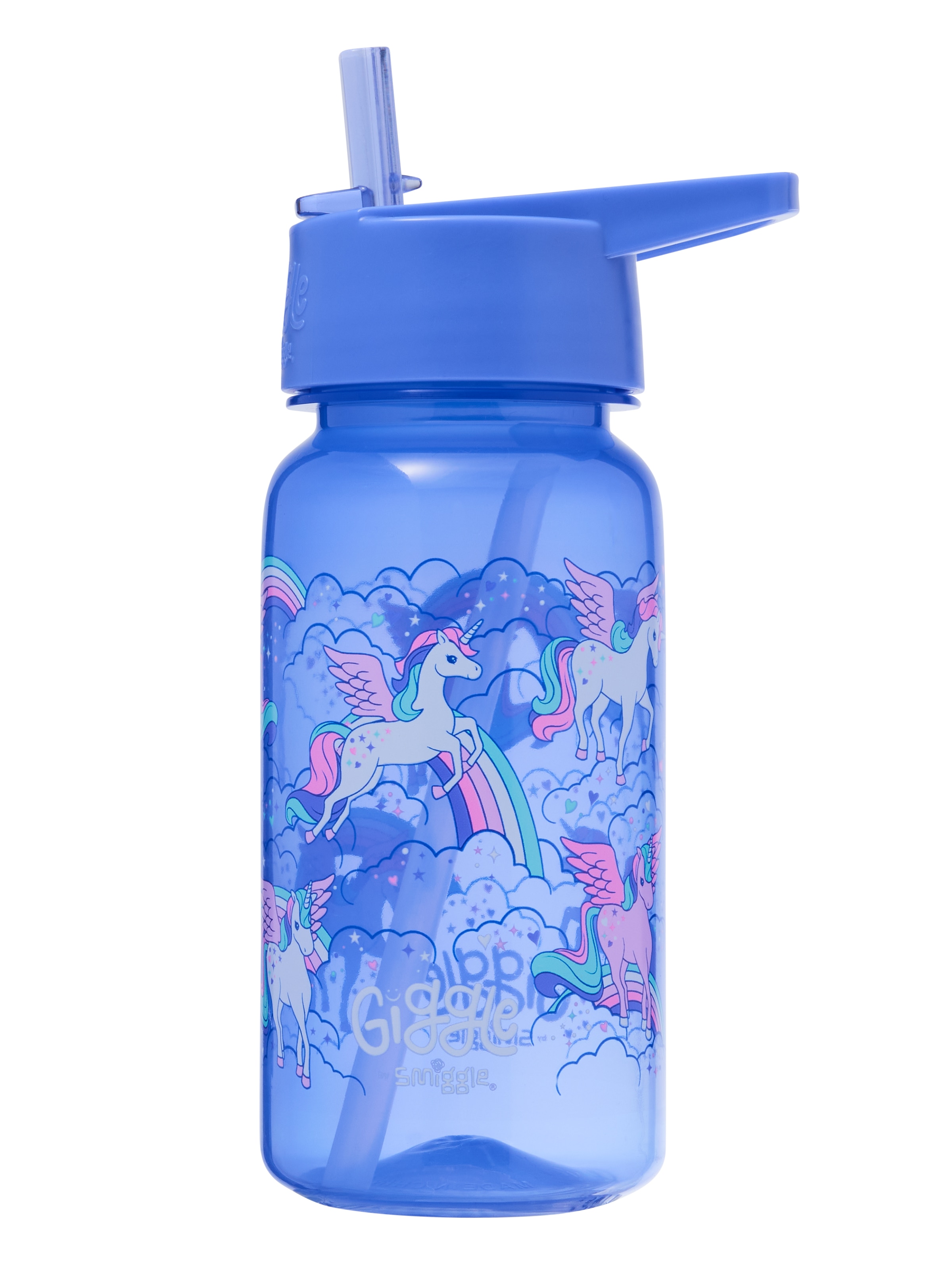 Giggle By Smiggle Plastic Drink Bottle 450Ml