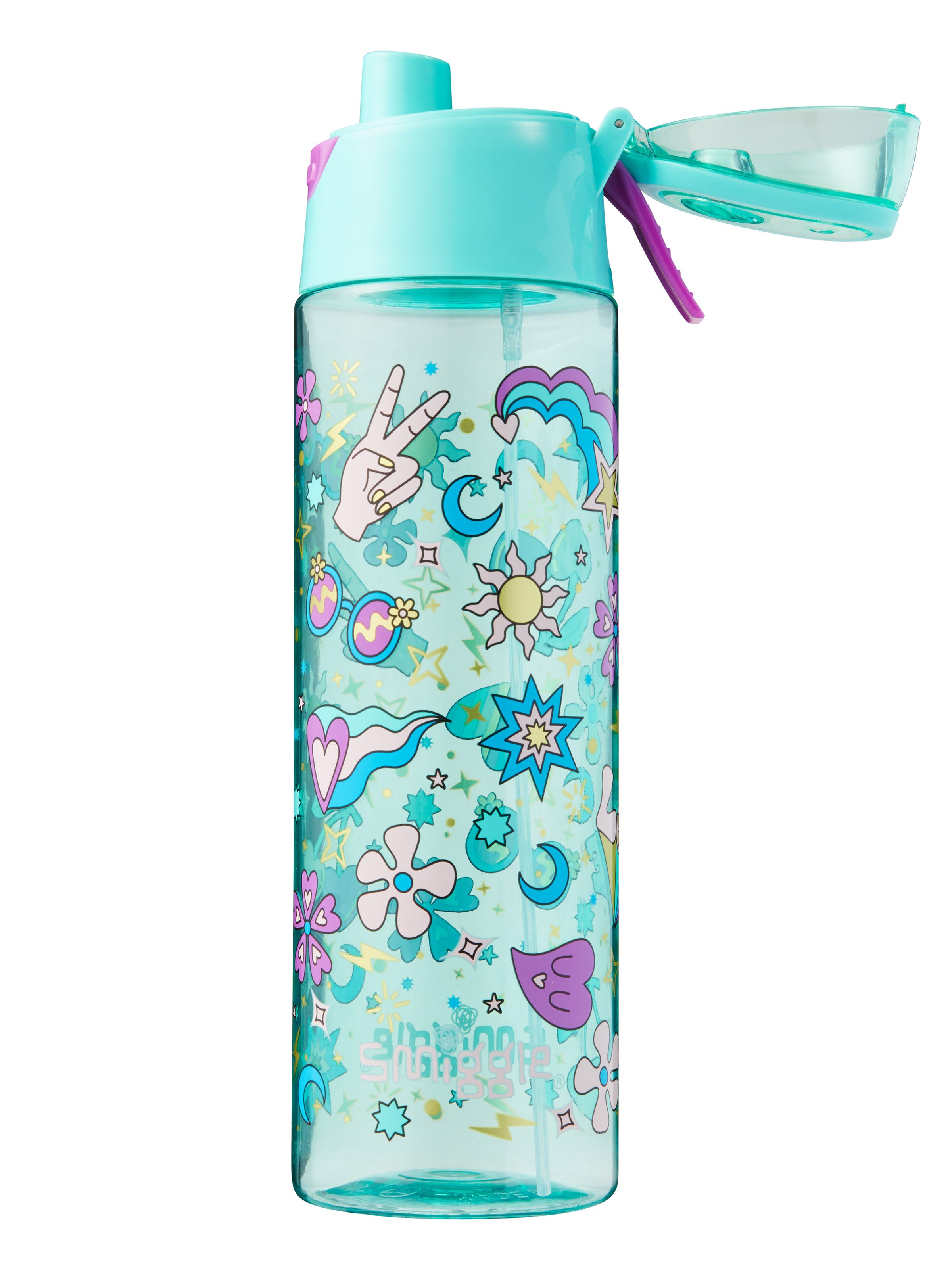 Flash Spritz Lid Plastic Drink Bottle 760Ml