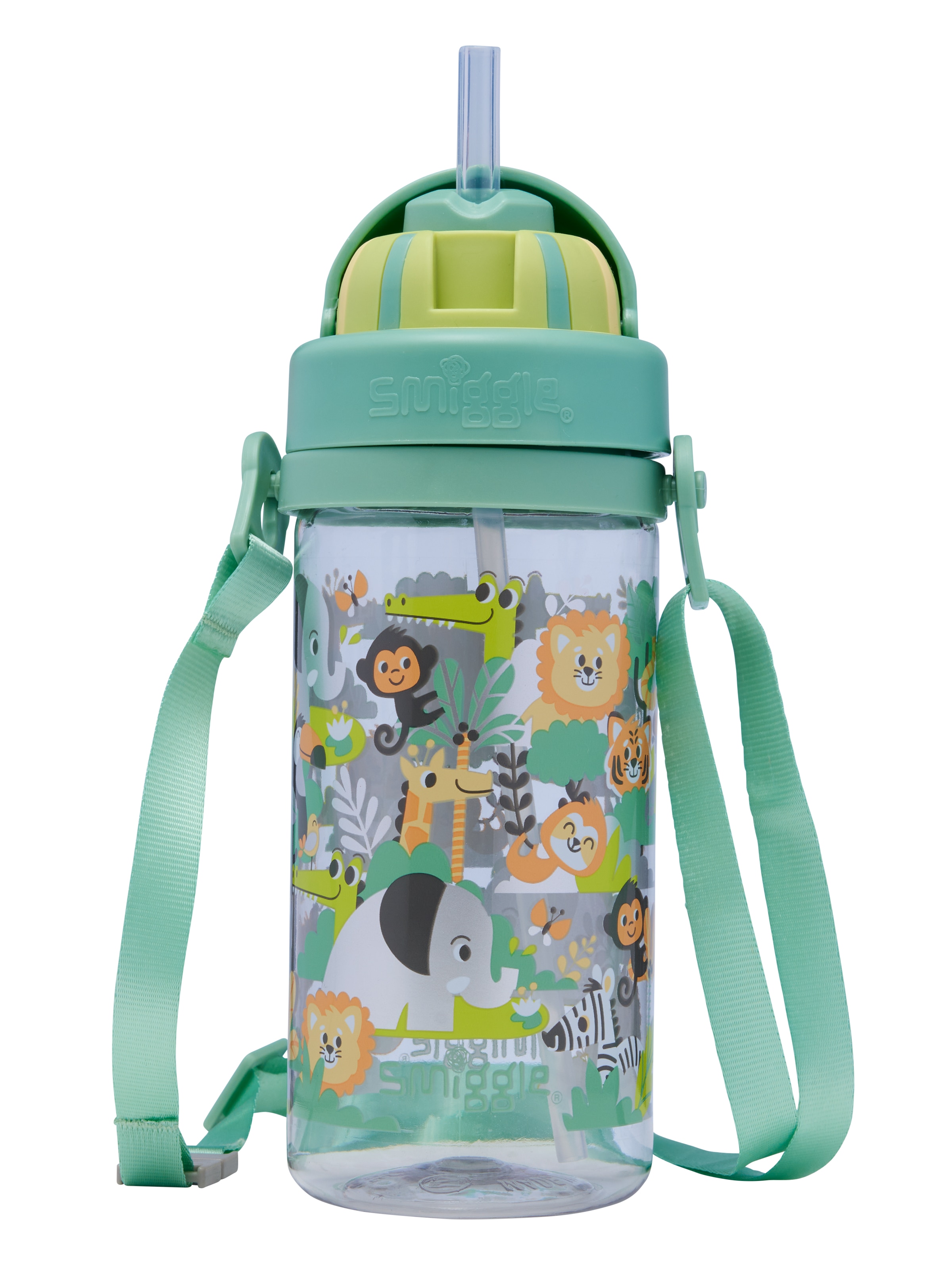 Little Journeys Teeny Tiny Plastic Drink Bottle With Strap 400Ml