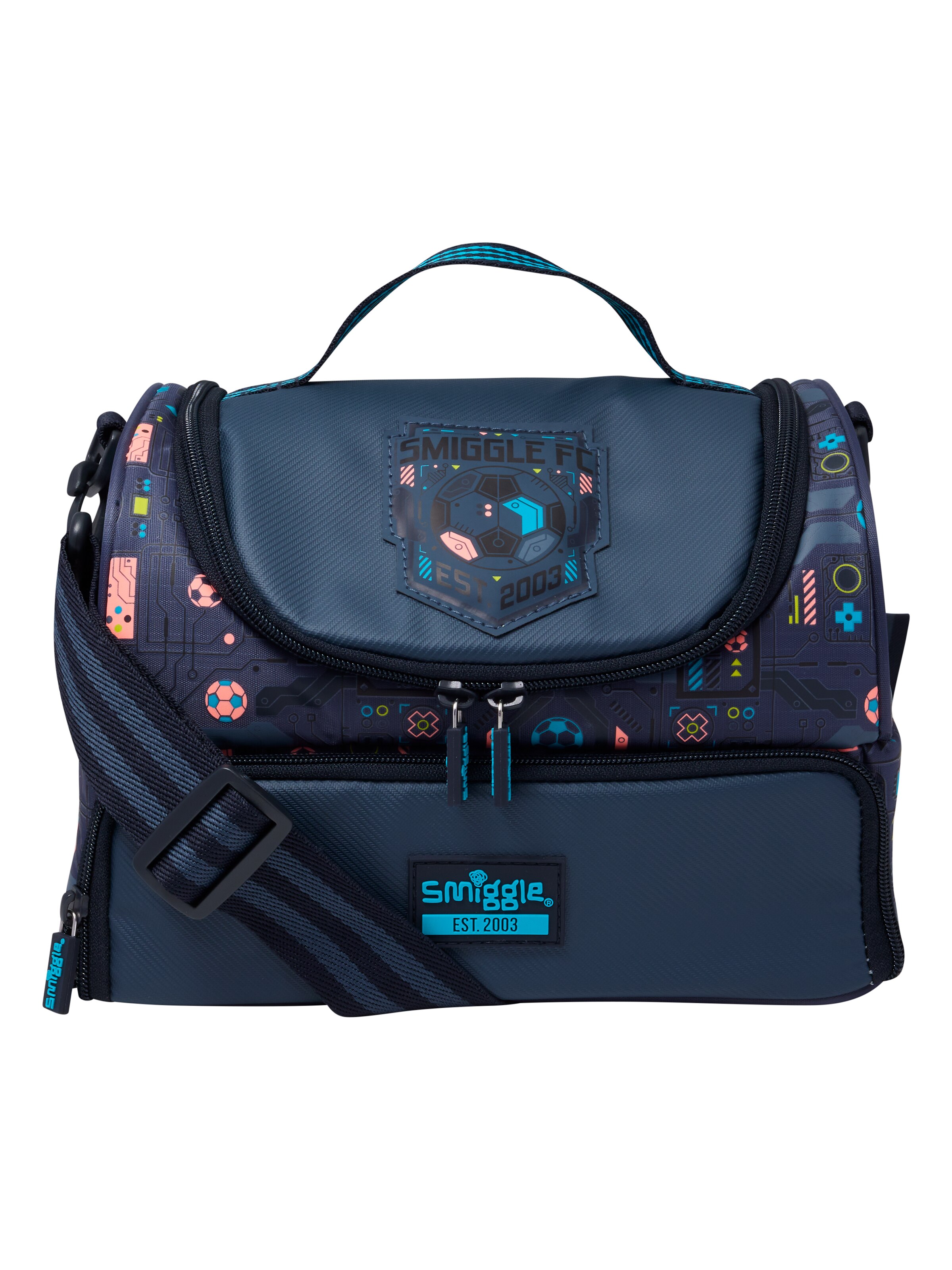 Power Play Large Dual Strap Lunchbox